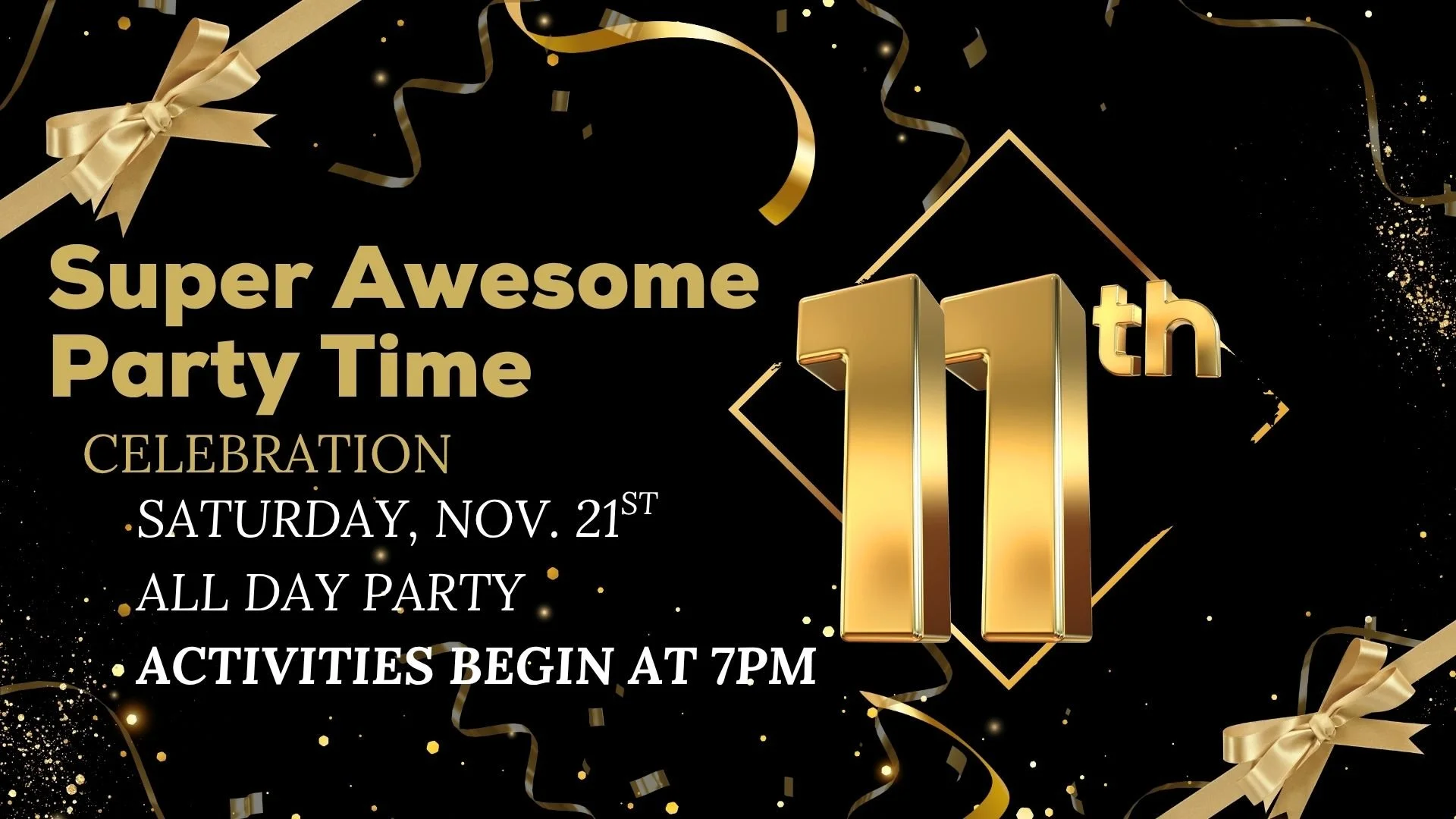 GUARDIAN'S 11TH BIRTHDAY PARTY!