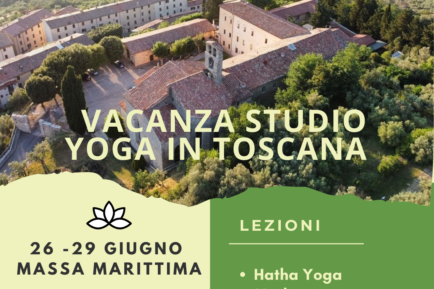 VACANZA STUDIO YOGA IN TOSCANA