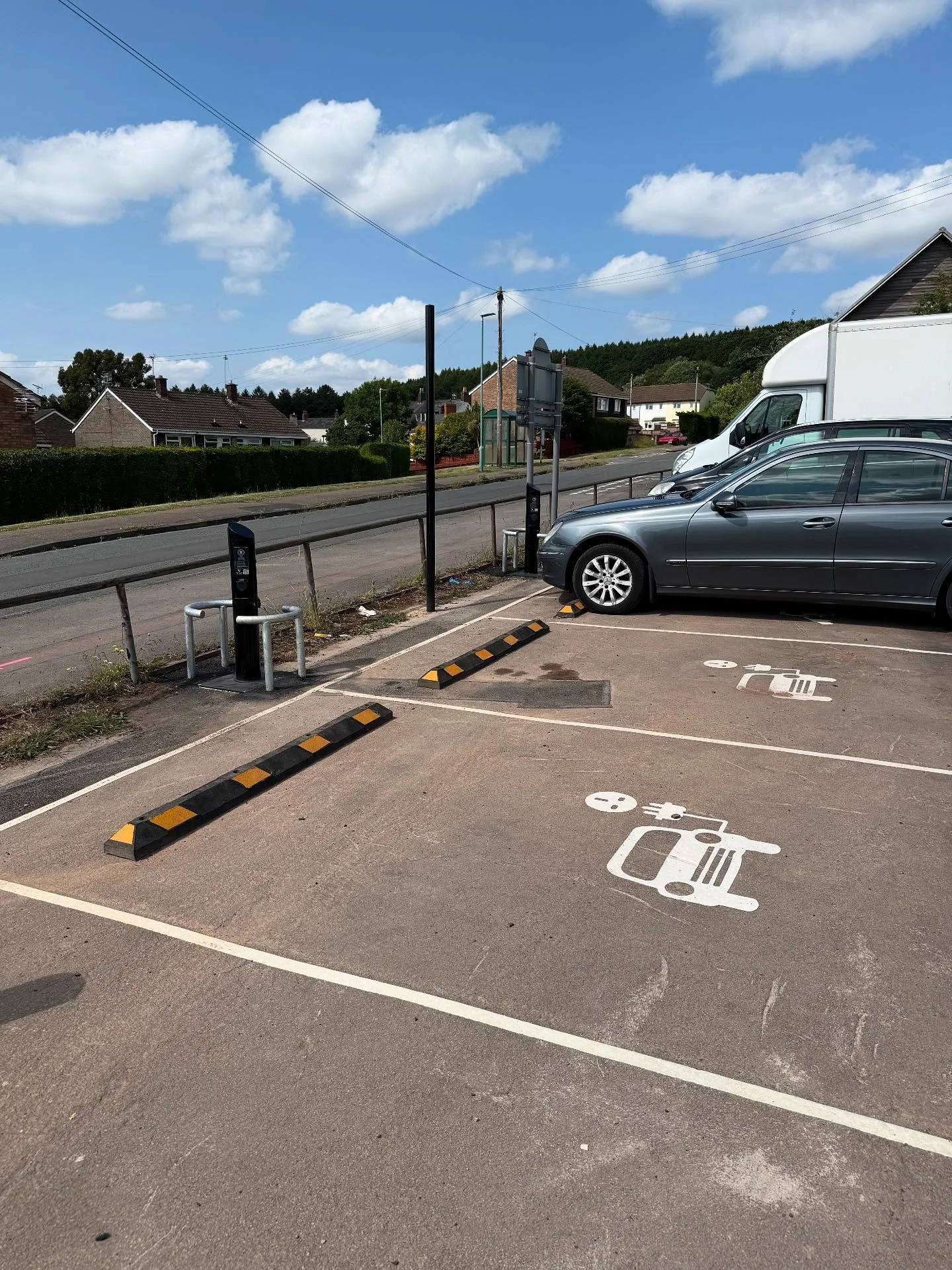 We started our Electrical Vehicle Charger contract in Gloucestershire today, the first site being Rowandean, Clinderford. 

First days are always a pain, collecting materials or waiting for deliveries.. 

Happy with how this turned out and we have 9 