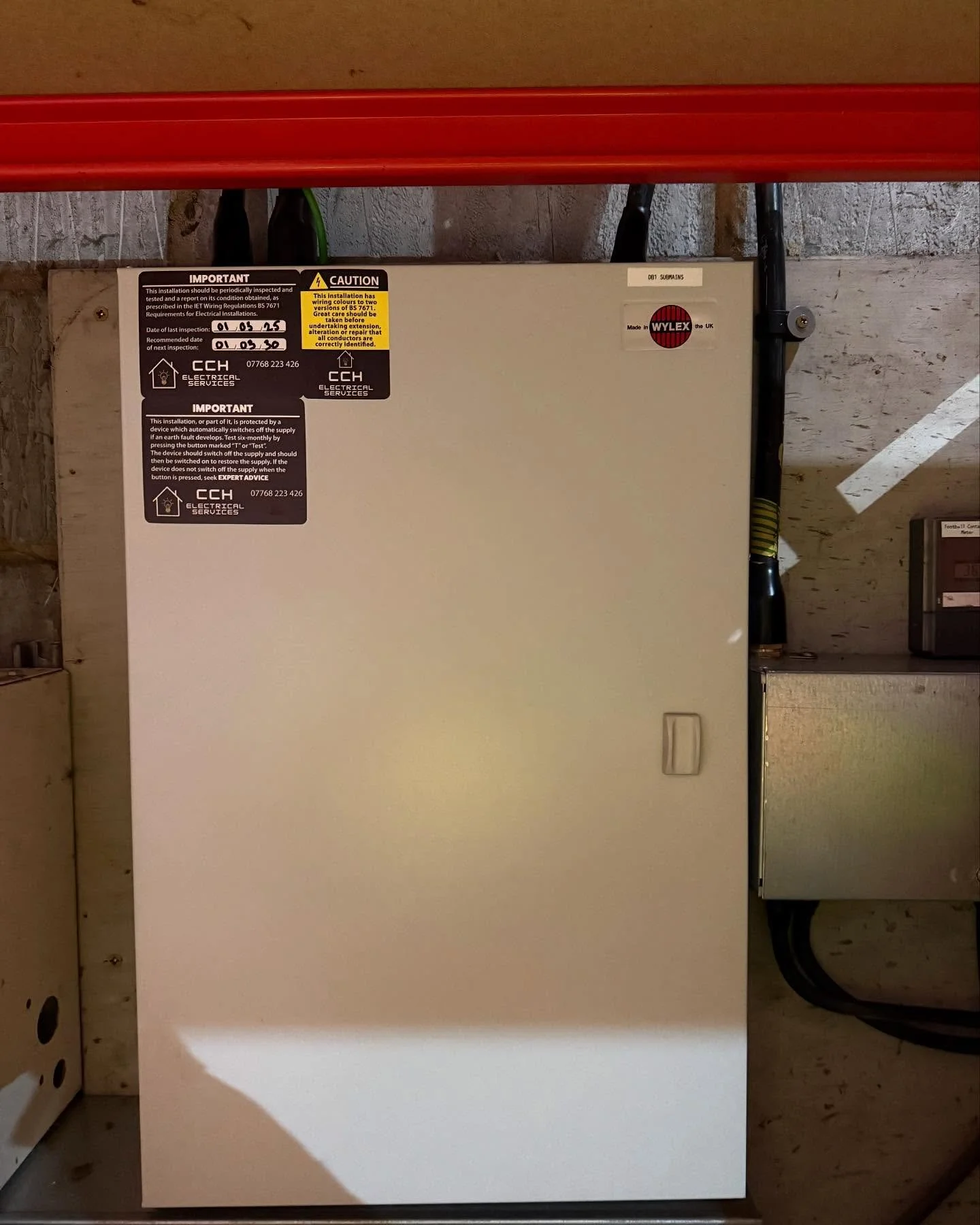 We recently completed Phase 1 of upgrade works following a failed EICR. Getting this done on a night shift in -1&deg;🥶 

Let us be your trusted partner for electrical solutions ⚡️

Get in contact today to see how we can help power your business or h