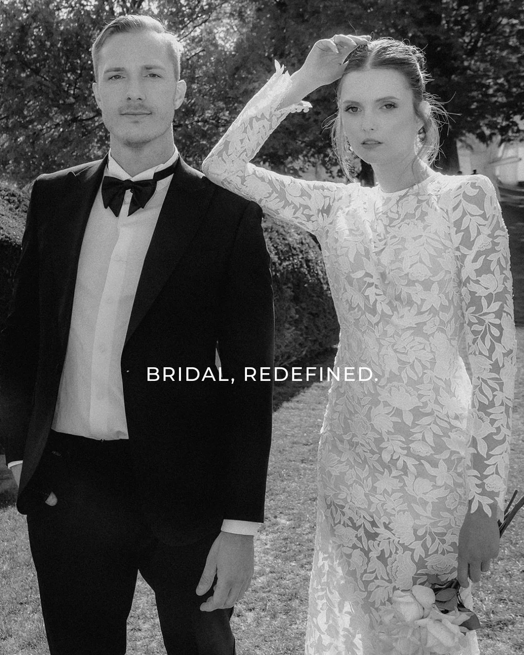 Bridal, redefined. 💫
For brides who don&rsquo;t see themselves in the usual silhouettes.
For those who want something sharper, cleaner, more intentional.
This isn&rsquo;t about tradition. It&rsquo;s about presence.
About wearing something that actua