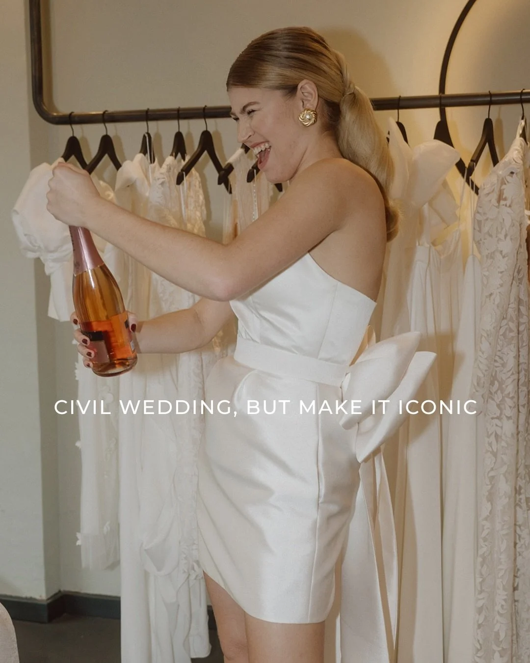 Civil wedding, but make it iconic.

A moment worth celebrating 💫 when you find a wedding dress that feels chic, effortless, and entirely you. The kind you don&rsquo;t just wear once, but reach for again and again.

Image @nadine.amadi 
H&amp;M @suti
