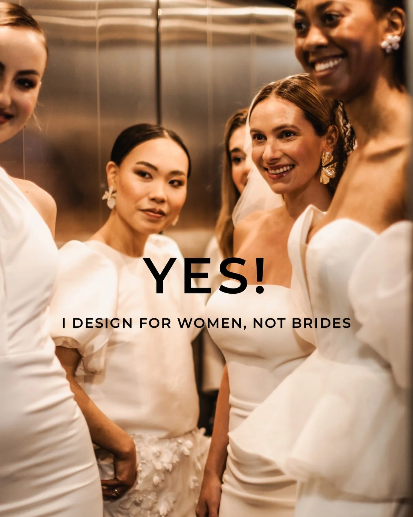 I design for women, not brides. 🤍

Because getting married doesn&rsquo;t mean dressing like someone else. Our STUDIO LINE was created to go beyond the wedding day, versatile pieces designed to become part of your everyday wardrobe, styled your way, 