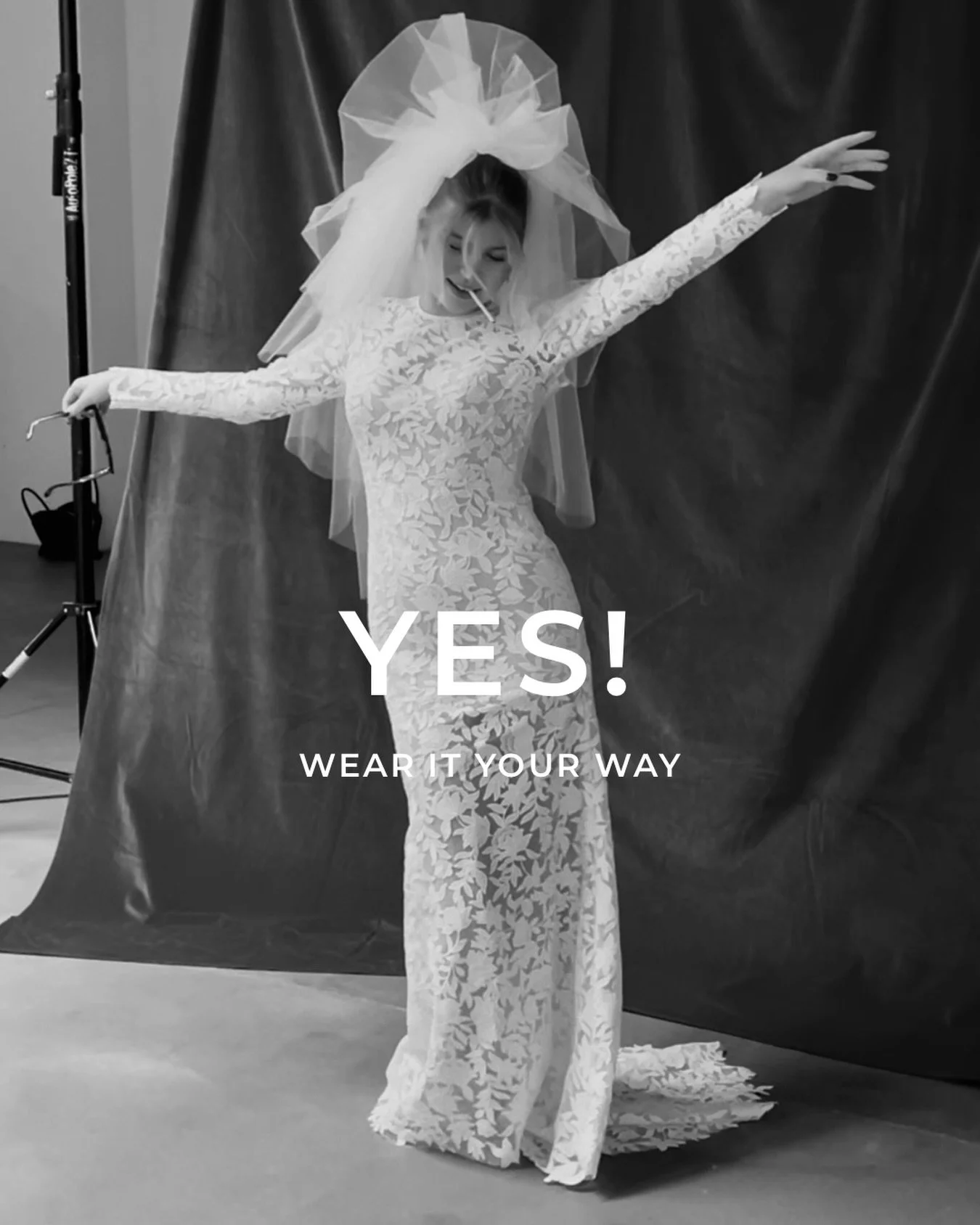 Say yes! To lace, to drama, and to doing bridal your own way. 😎🤍

@lilith.becker 
@lovecircusbash 

#GerbauletBridal #ModernBride #ContemporaryBridal #BridalStyle #WearItYourWay