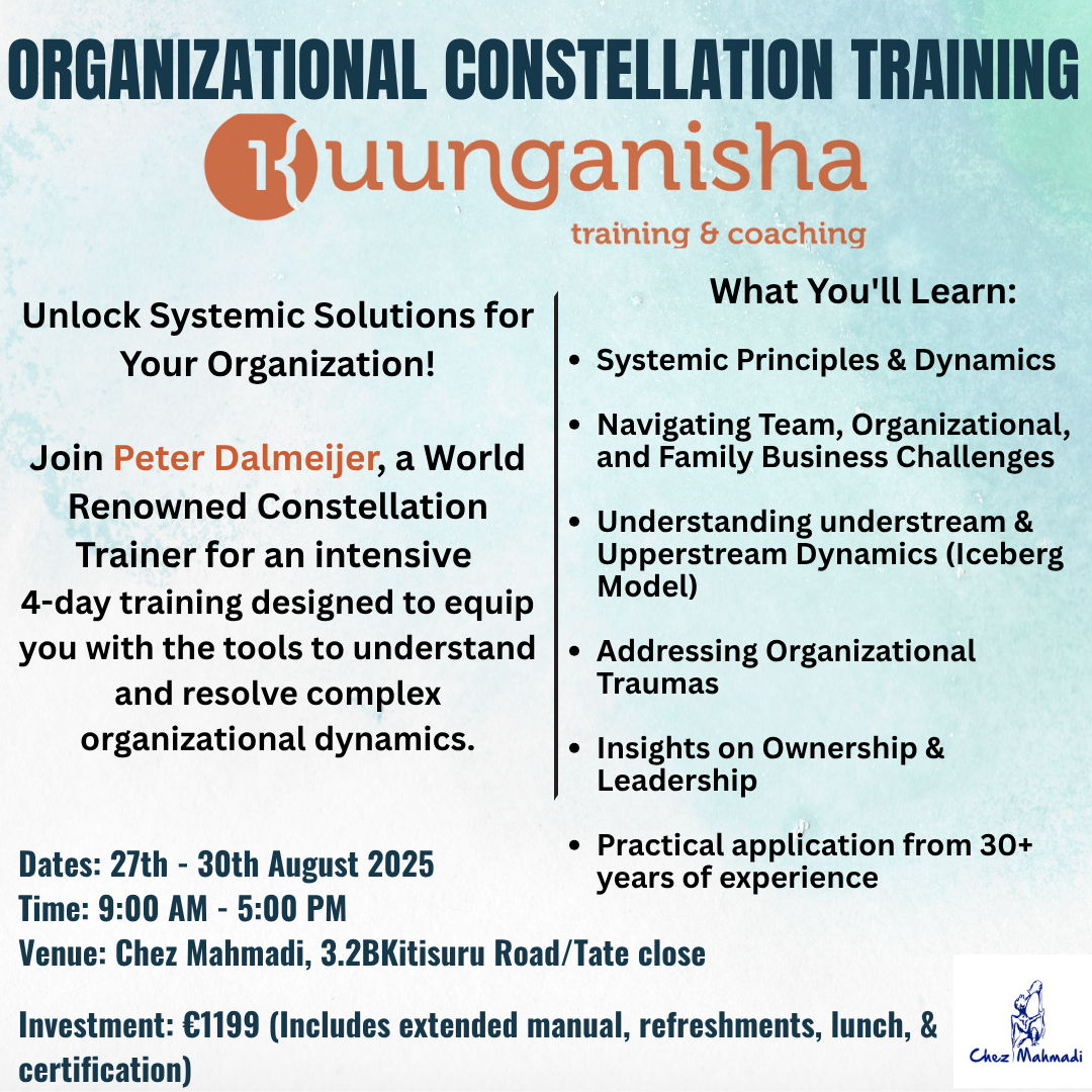 ORGANIZATIONAL CONSTELLATION TRAINING