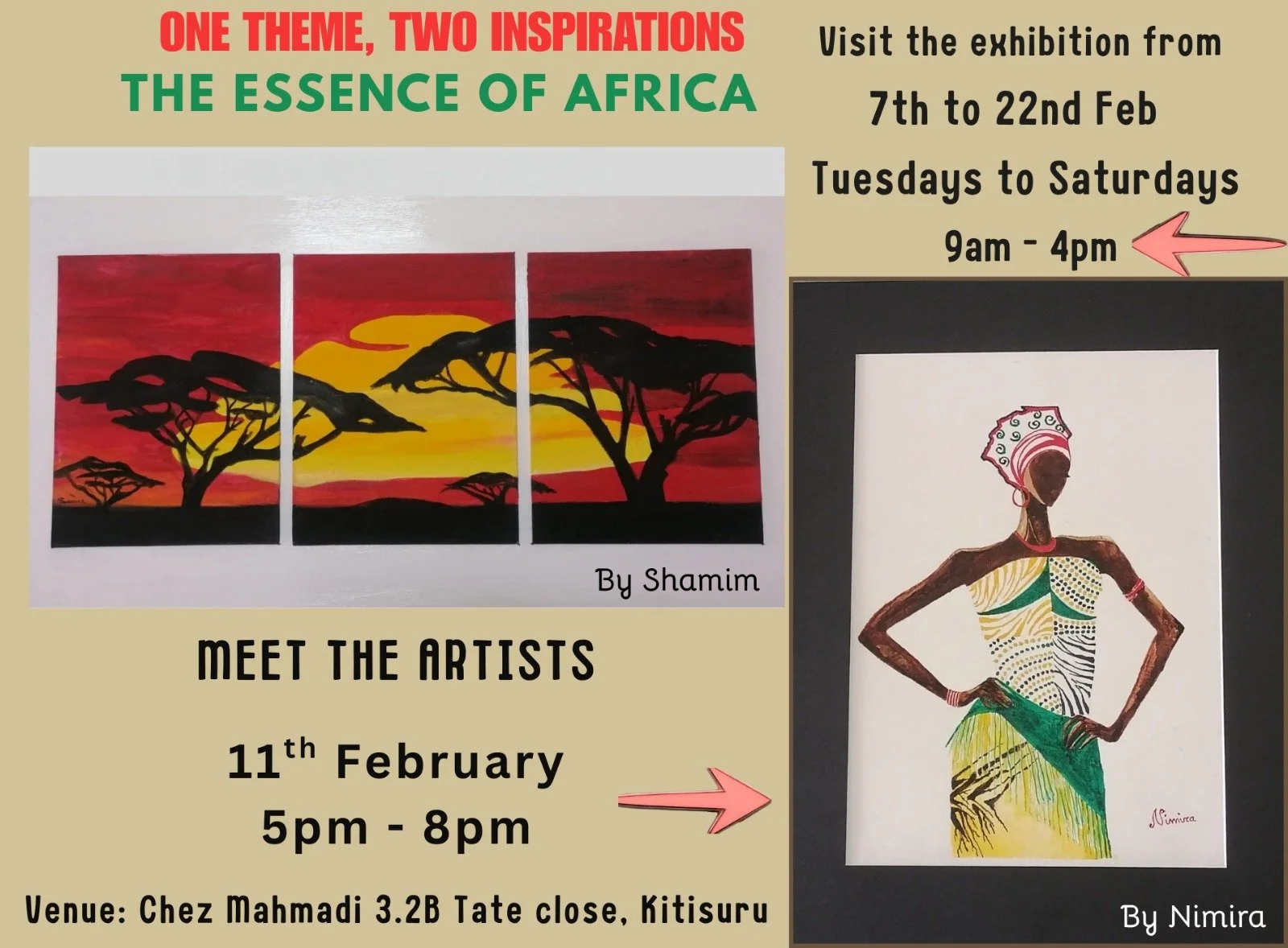 THE ESSENCE OF AFRICA - JOINT ART EXHIBITION