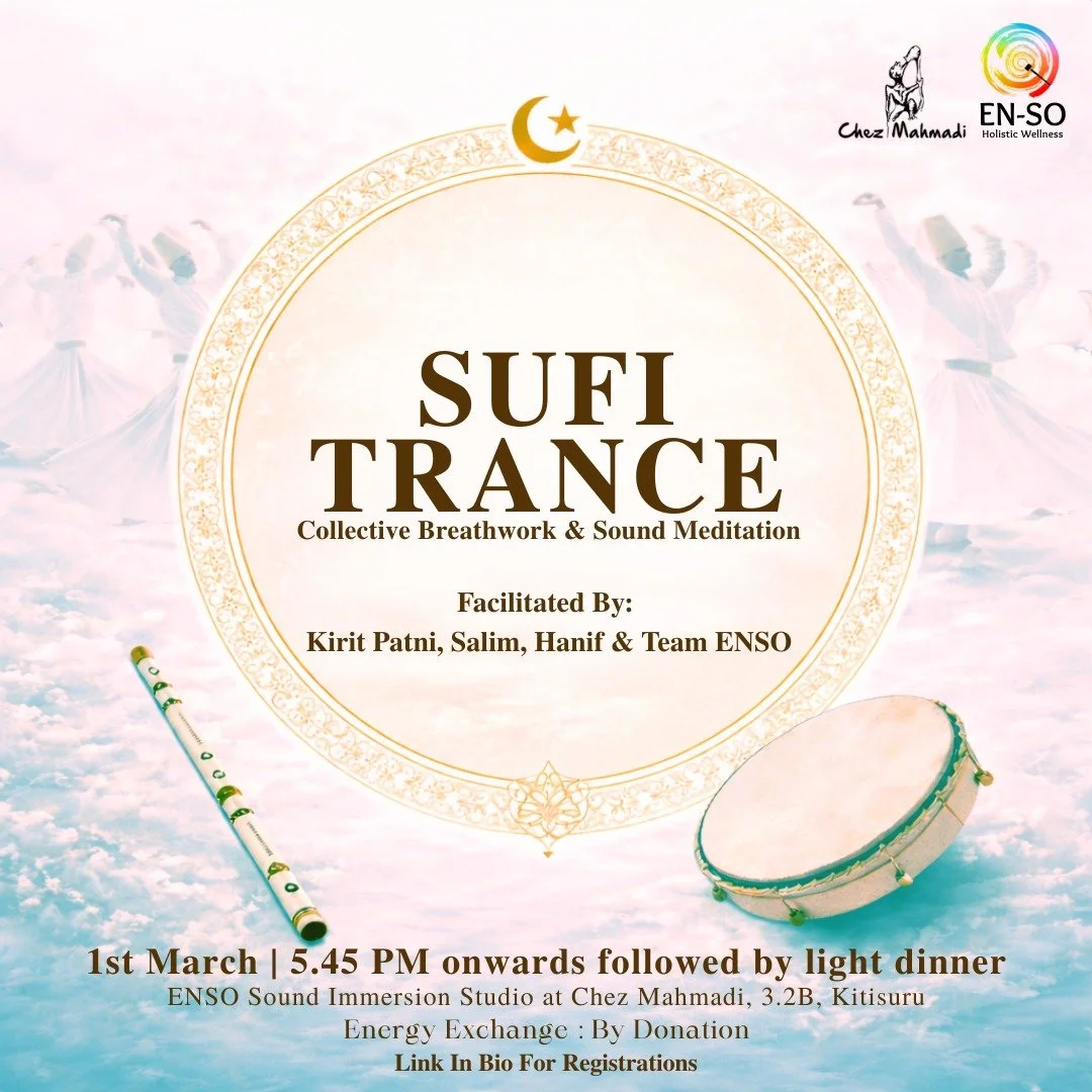 SUFI TRANCE- COLLECTIVE BREATHWORK & SOUND MEDITATION