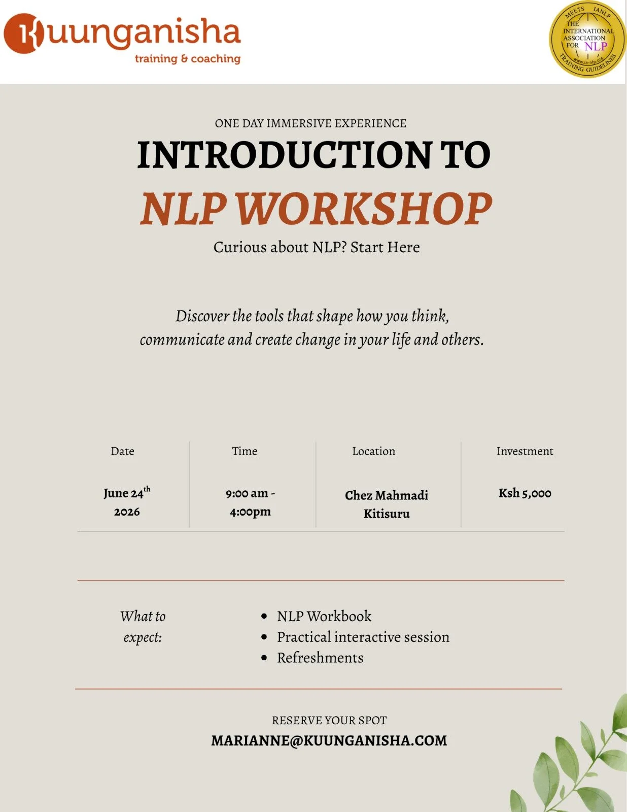 INTRODUCTION TO NLP WORKSHOP