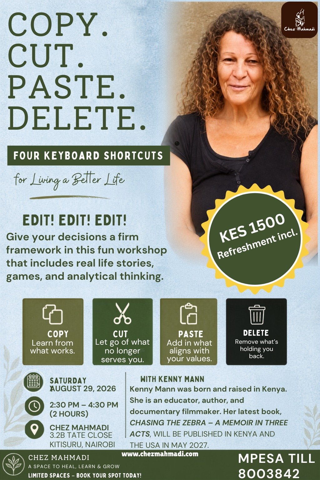 CUT. PASTE. DELETE - FOUR KEYBOARD SHORTCUTS