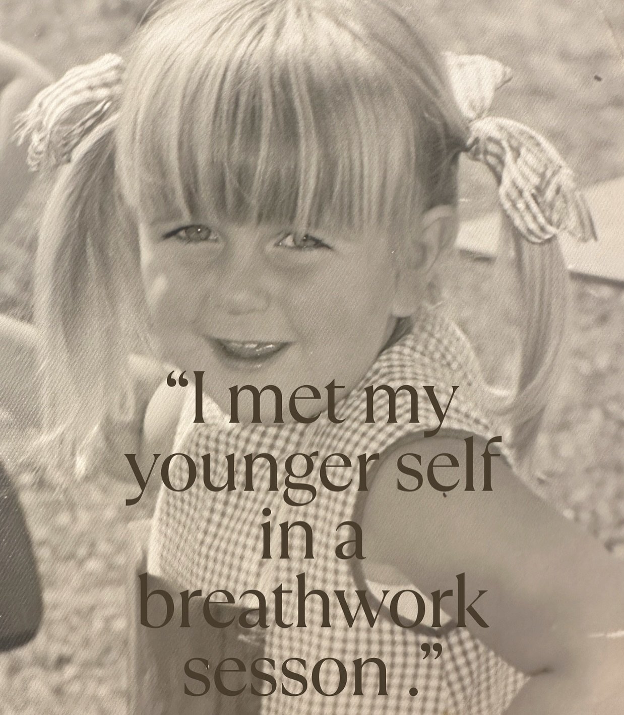 I met my younger self last week in a deeply transformative 1:1 breathwork session last week.🥰

As a coach committed to doing the inner work &mdash; not just for myself, but to better serve and hold space for others &mdash; I believe we can only take