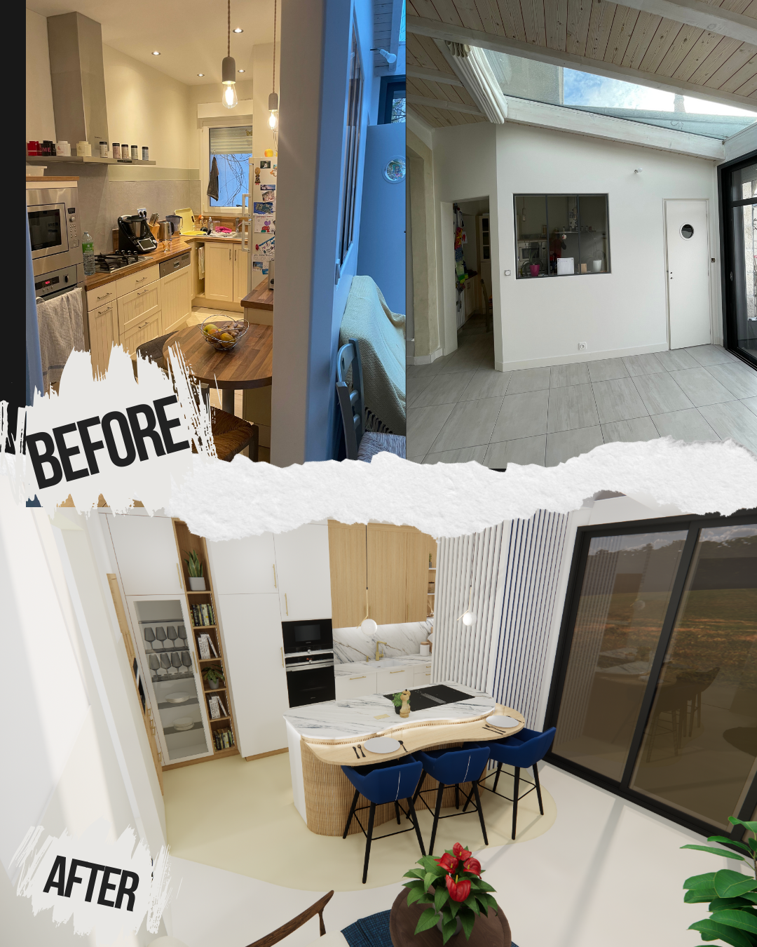 rénovation cuisine sur mesure.