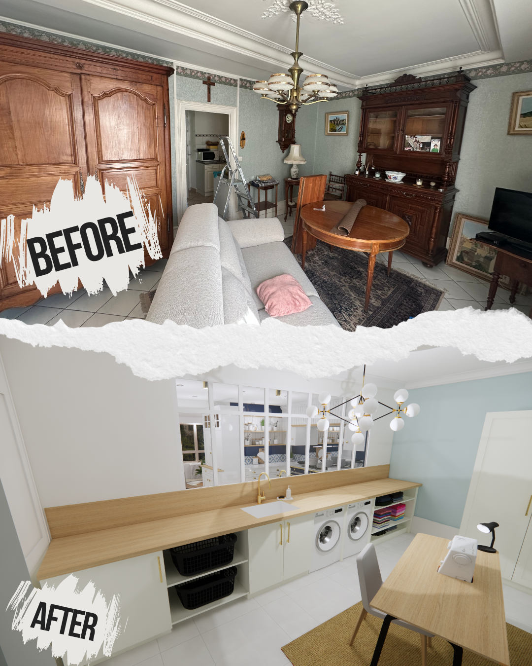 rénovation buanderie 