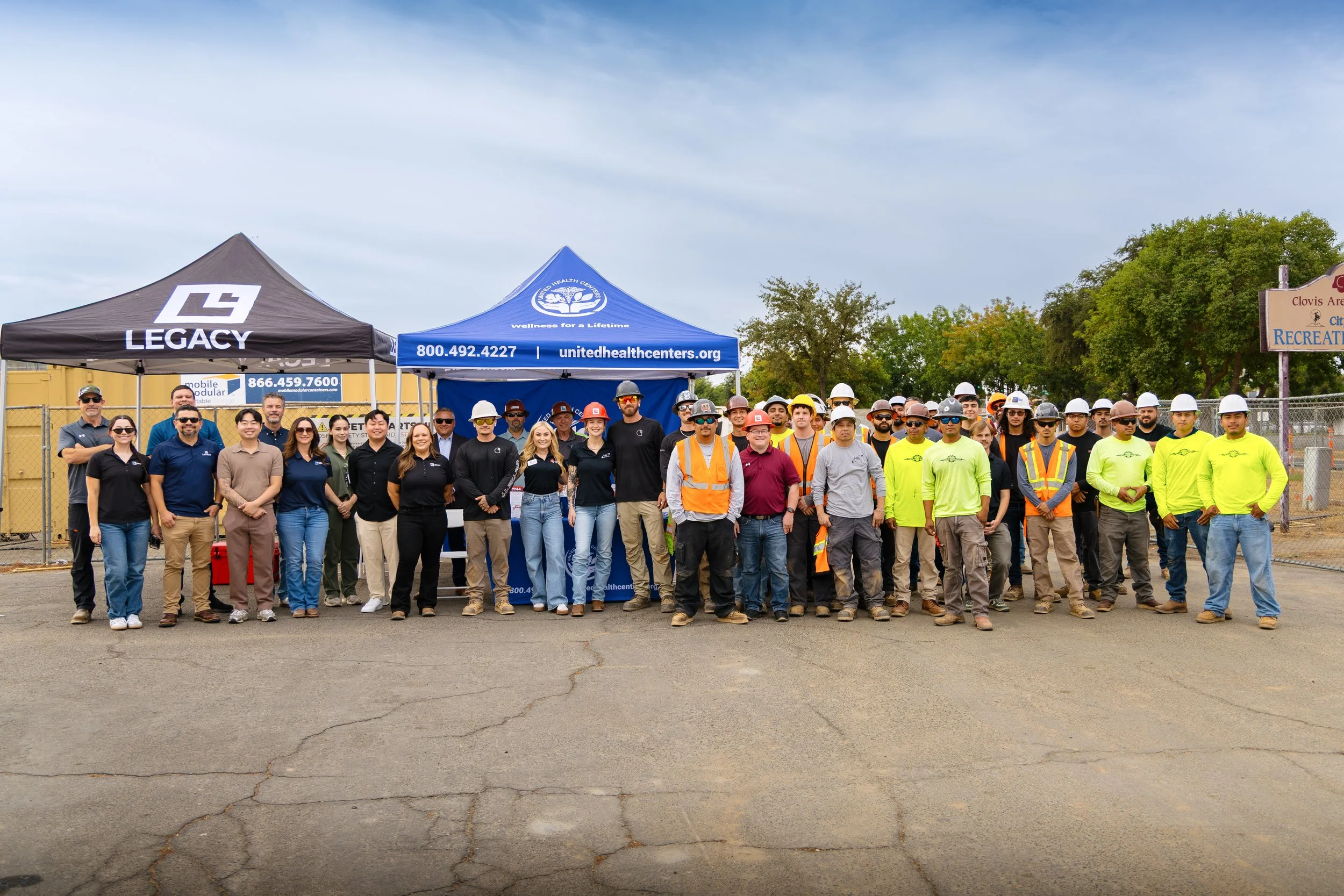 Bringing Hard Hats with Heart to our Jobsite
