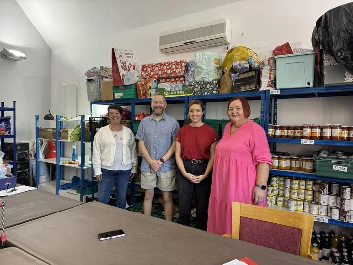 Armthorpe Food Support Visit
