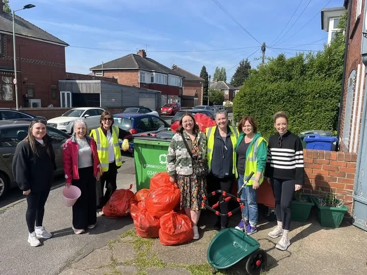 Litter Picking with the Wheatley Wombles