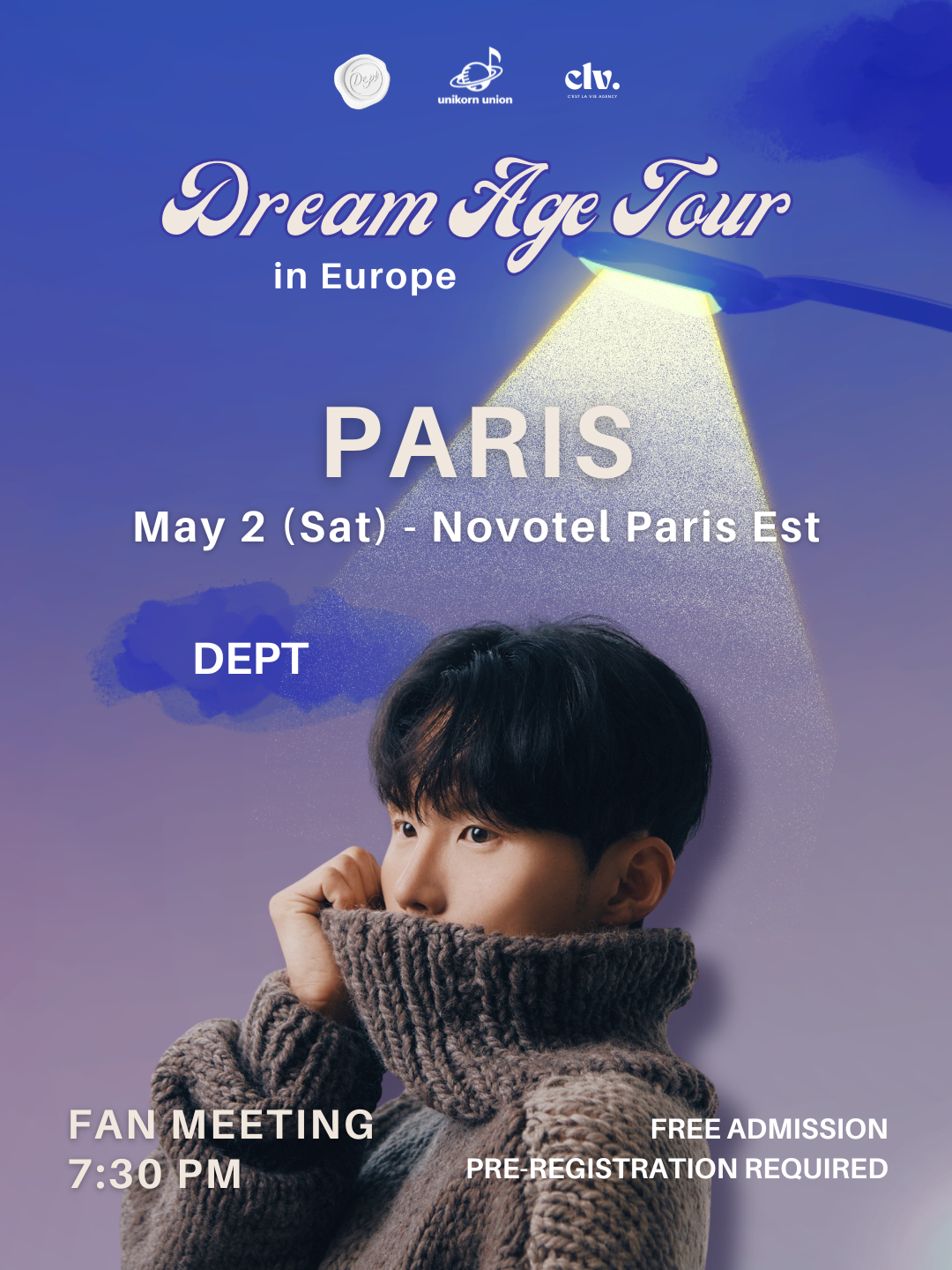 Dream Age Tour à Paris