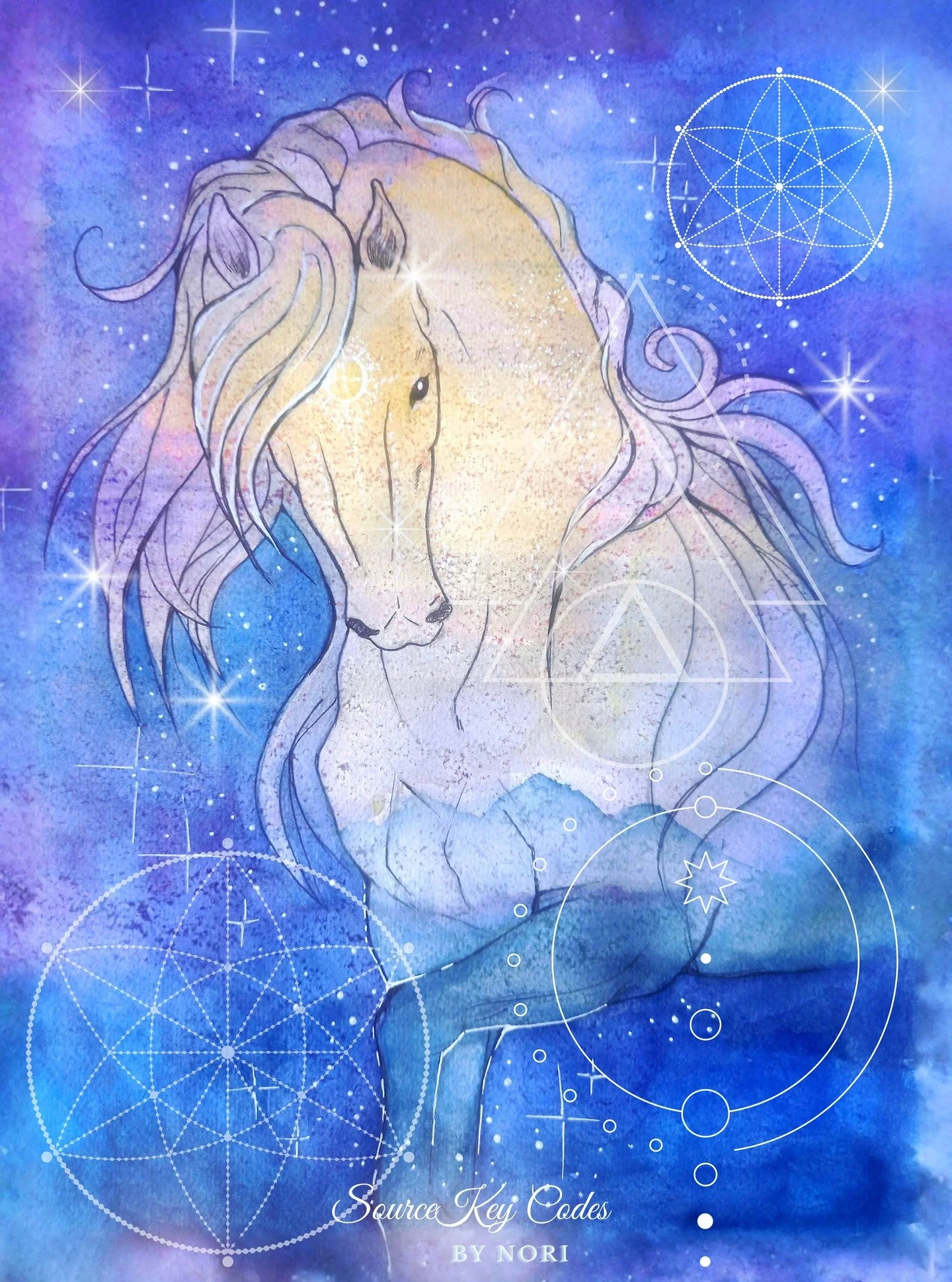 In ancient Chinese mythology, when the world&rsquo;s old patterns could no longer hold, a being called the Dragon-Horse ~ Longma 龙马 ~ would rise from the Yellow River.

Scaled like a dragon, fast as a horse, it carried on its back a new cosmic map: a