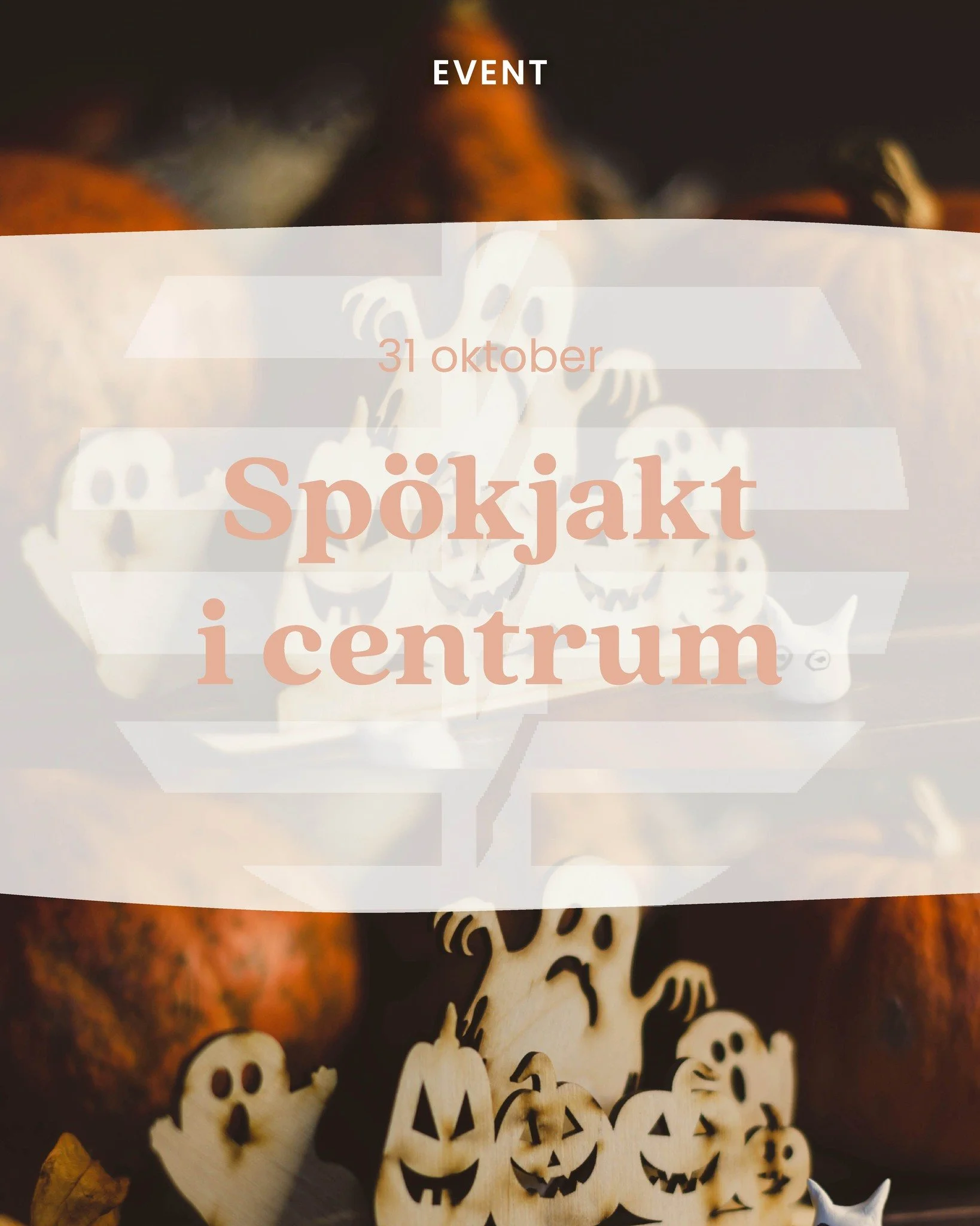 Hoppa i dina finaste halloweenkläder och kom förbi Ekerö Centrum på höstlovet. Leta efter spöken i butikernas skyltfönster och få en godispåse när du är klar! 👻
31 oktober 10:00-18:00
Start