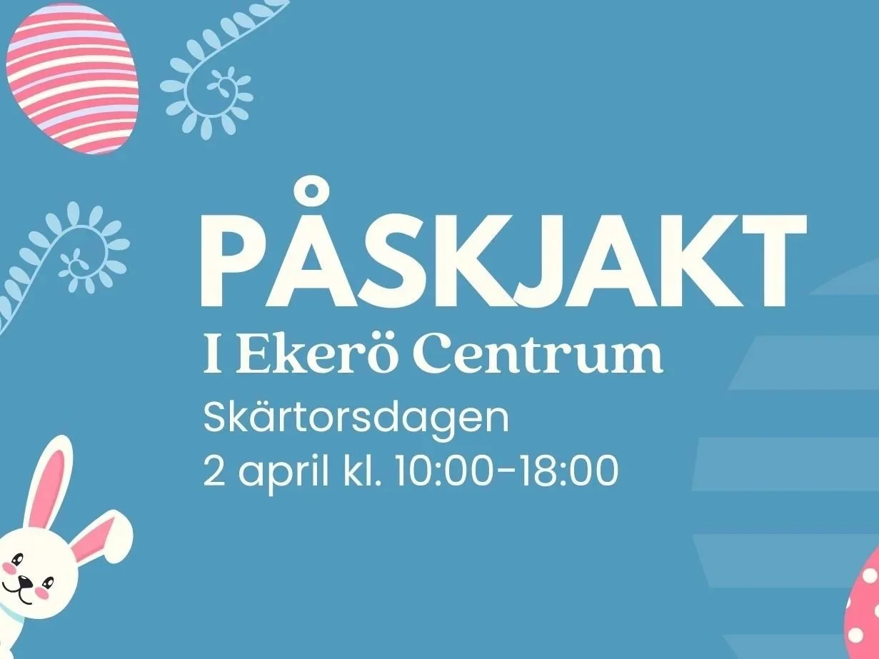 Vårens event i Ekerö Centrum