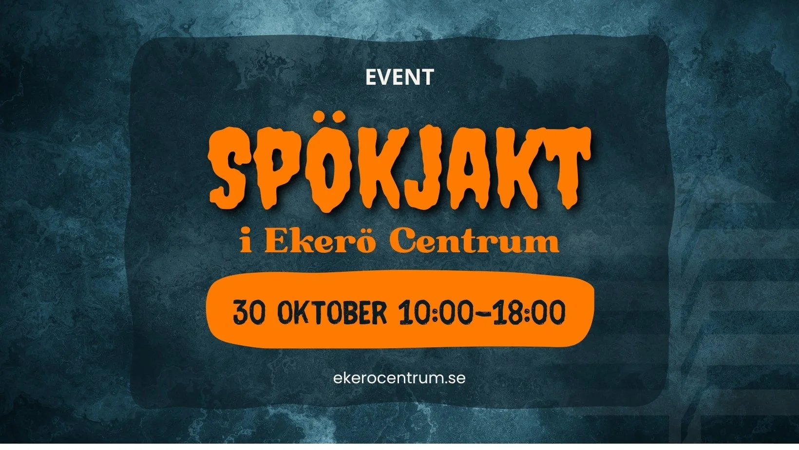 Spökjakt i Ekerö Centrum 