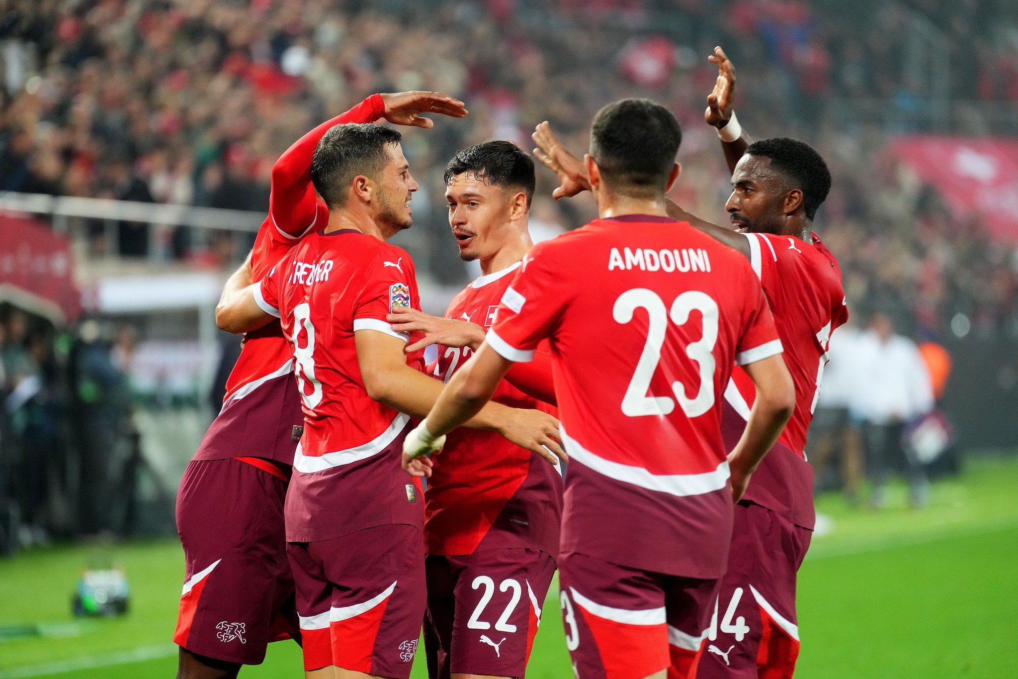 Schweizer Nationalmannschaft testet in den USA