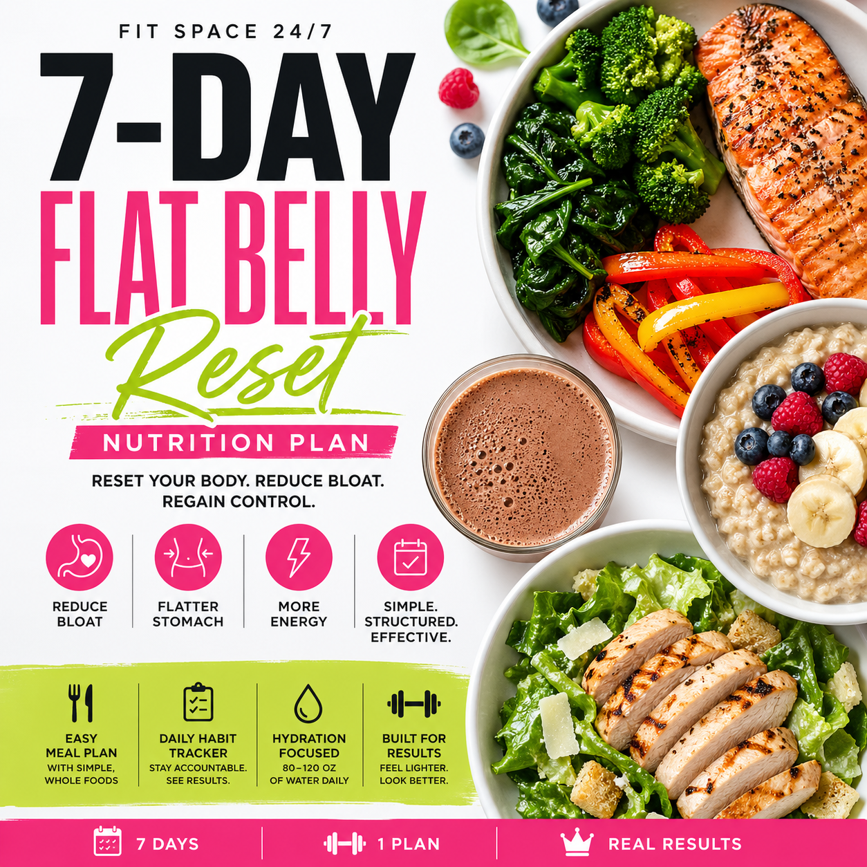FS Nutrition: 7 Day Flat Belly Reset