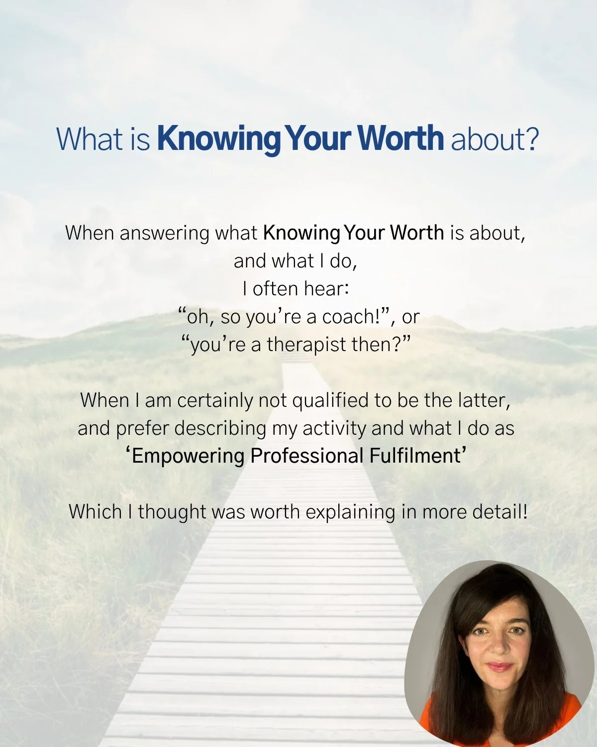 Knowing Your Worth is about Empowering Professional Fulfilment