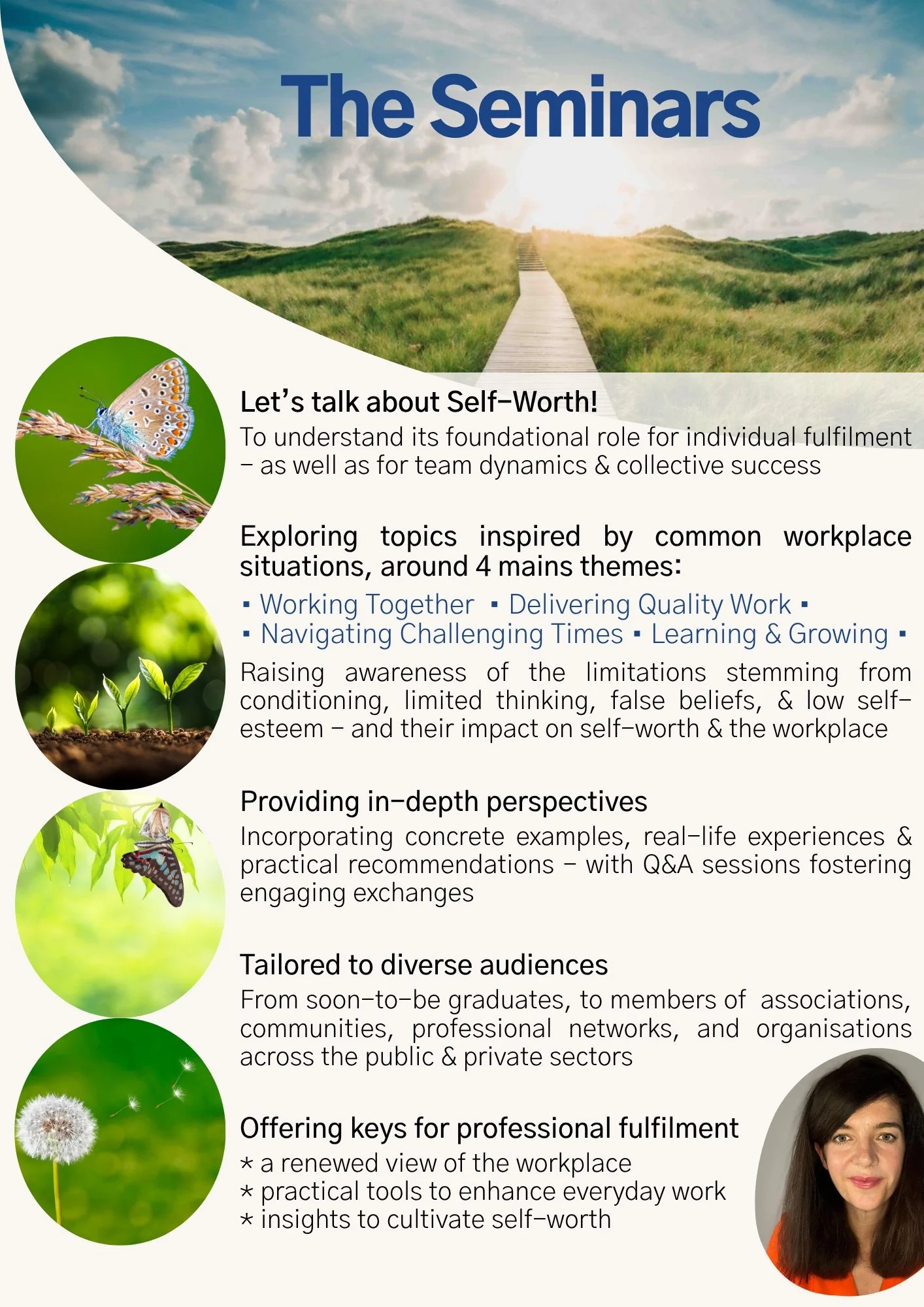 Overview of Knowing Your Worth Seminars