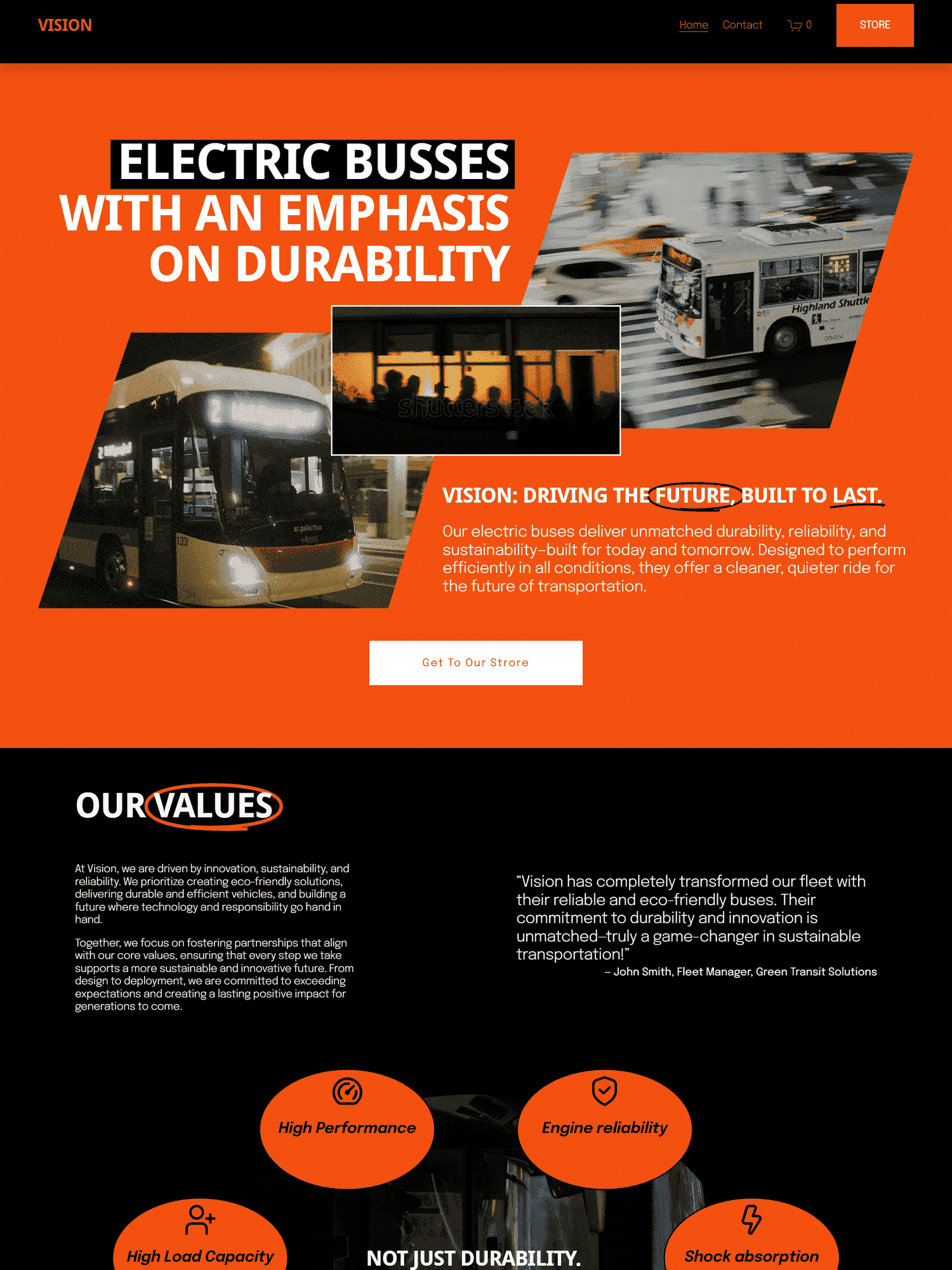 Squarespace website design