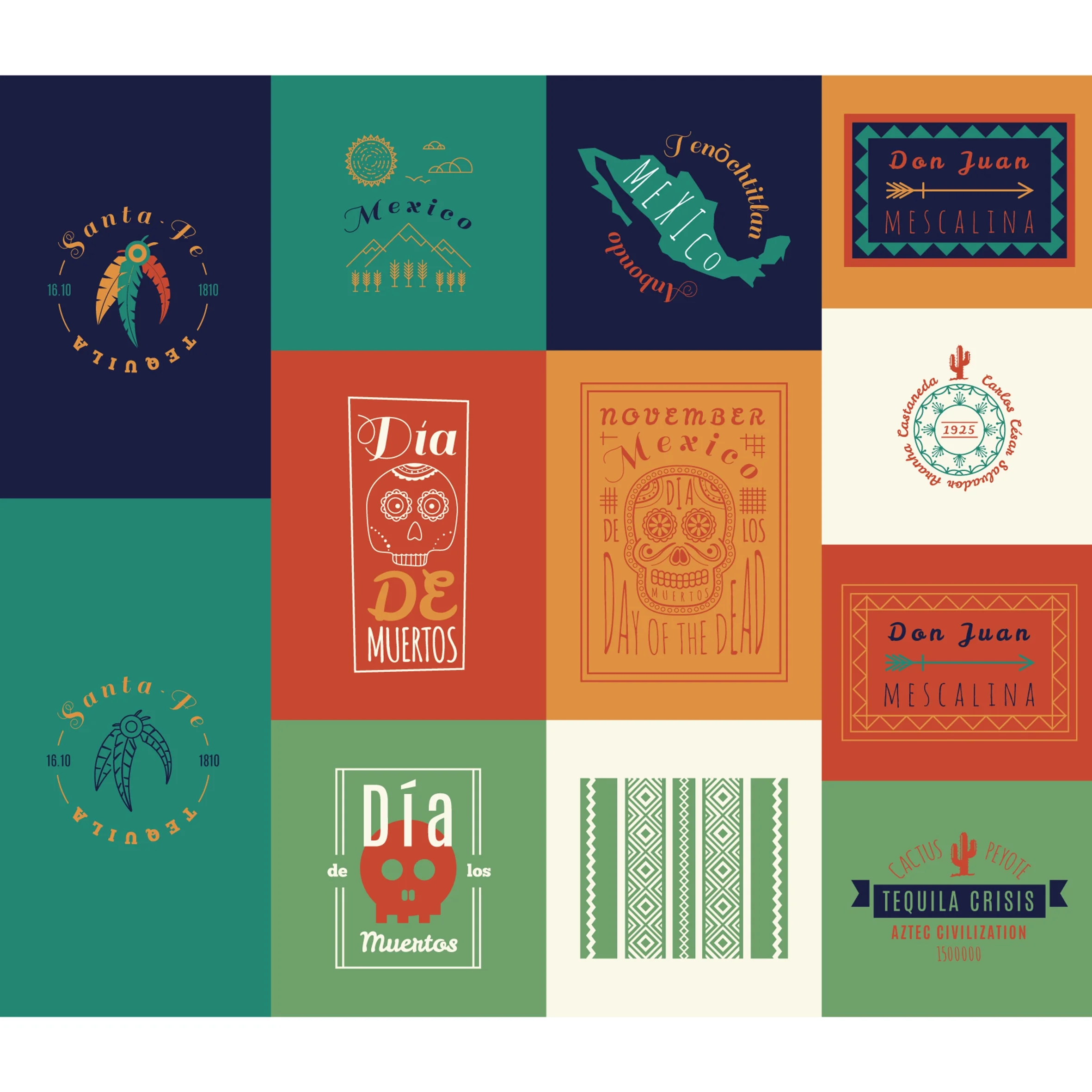 Day of the Dead Design Pack Product Preview 8 .webp