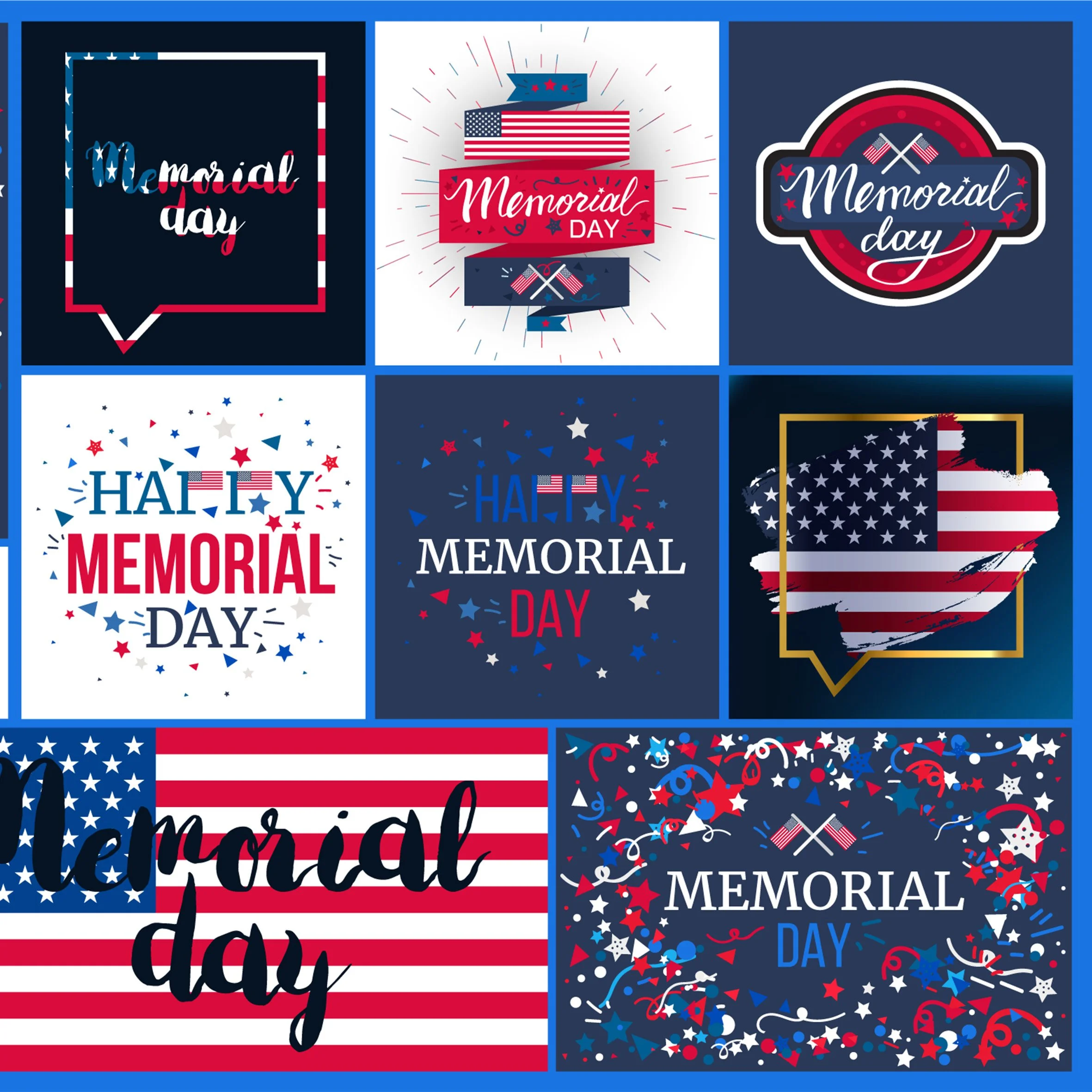 Federal Patriotic Holidays Design Pack Product Preview 7.jpg