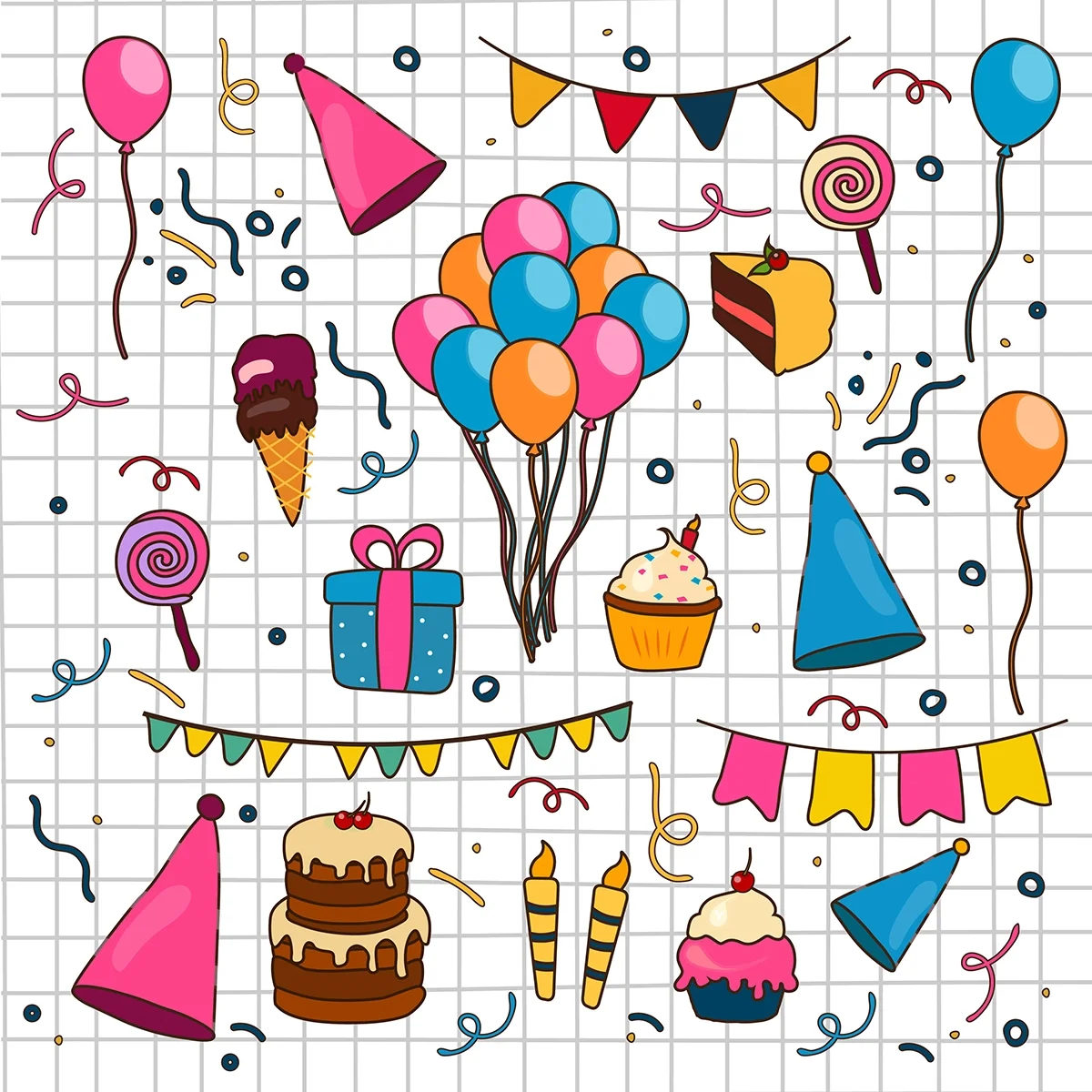 Birthday Design Pack Product Preview 7 .webp