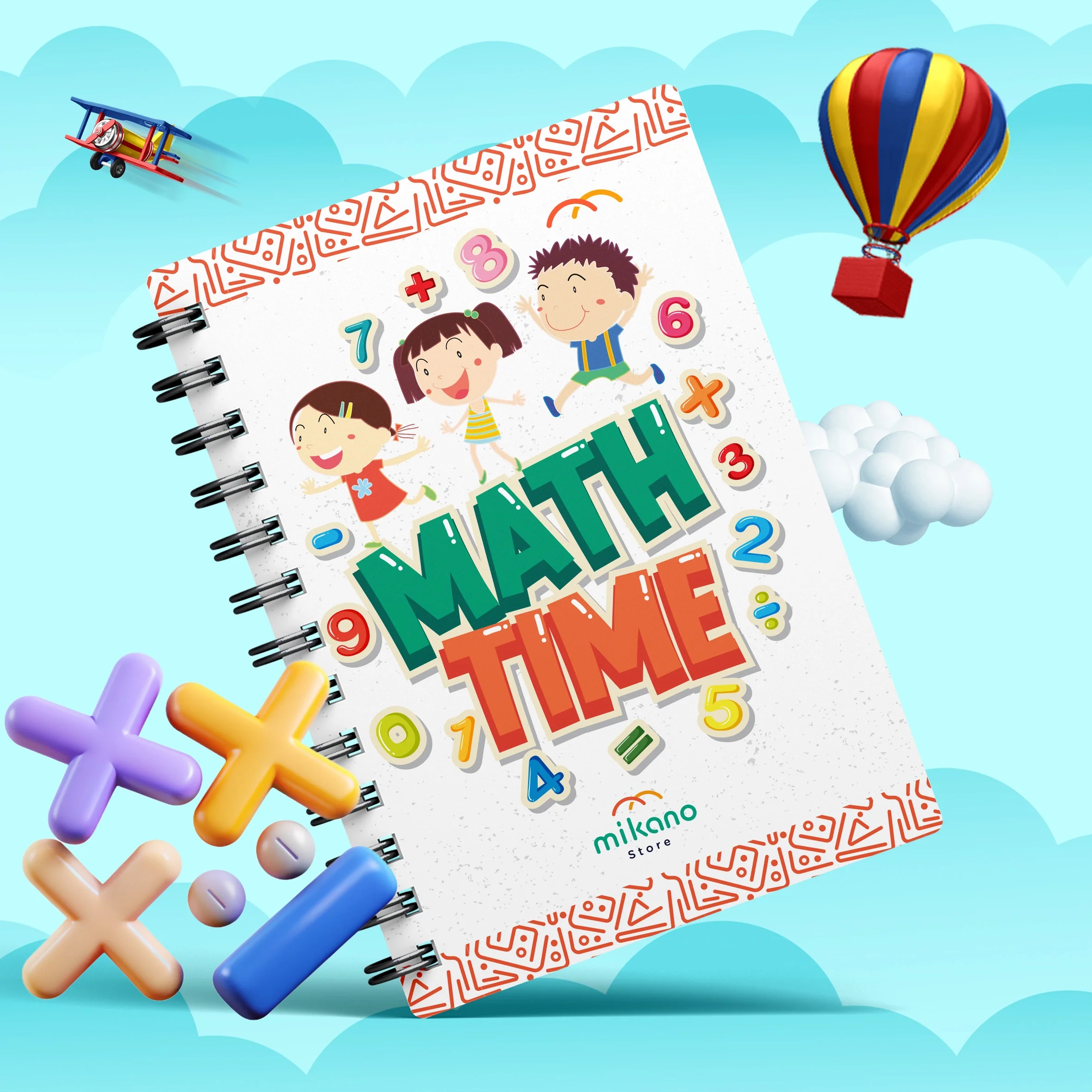Kids Math Activity Book: 100 Printable Worksheets (PDF Download)