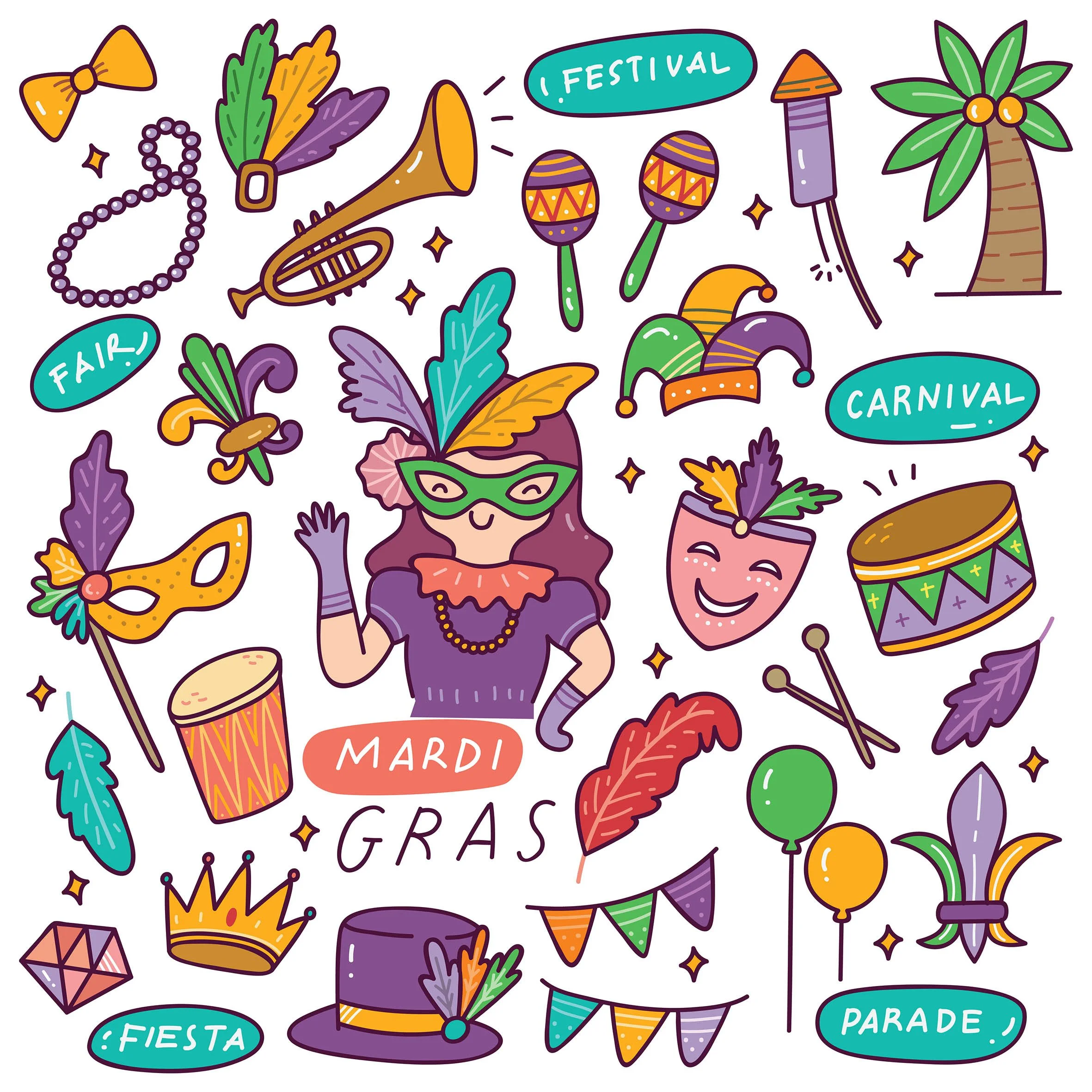 Mardi Gras Design Pack Product Preview 7.jpg