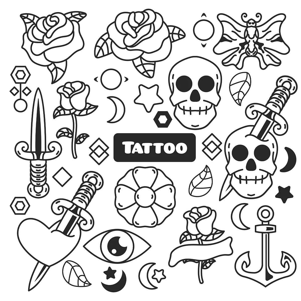 Tattoos Design Pack Product Preview 7 .webp