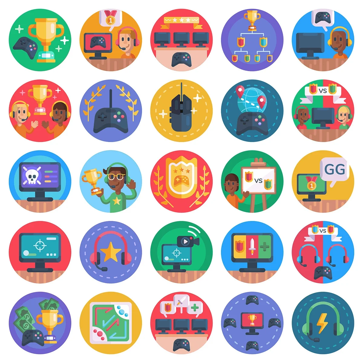 Gaming Design Pack Product Preview 5 .webp