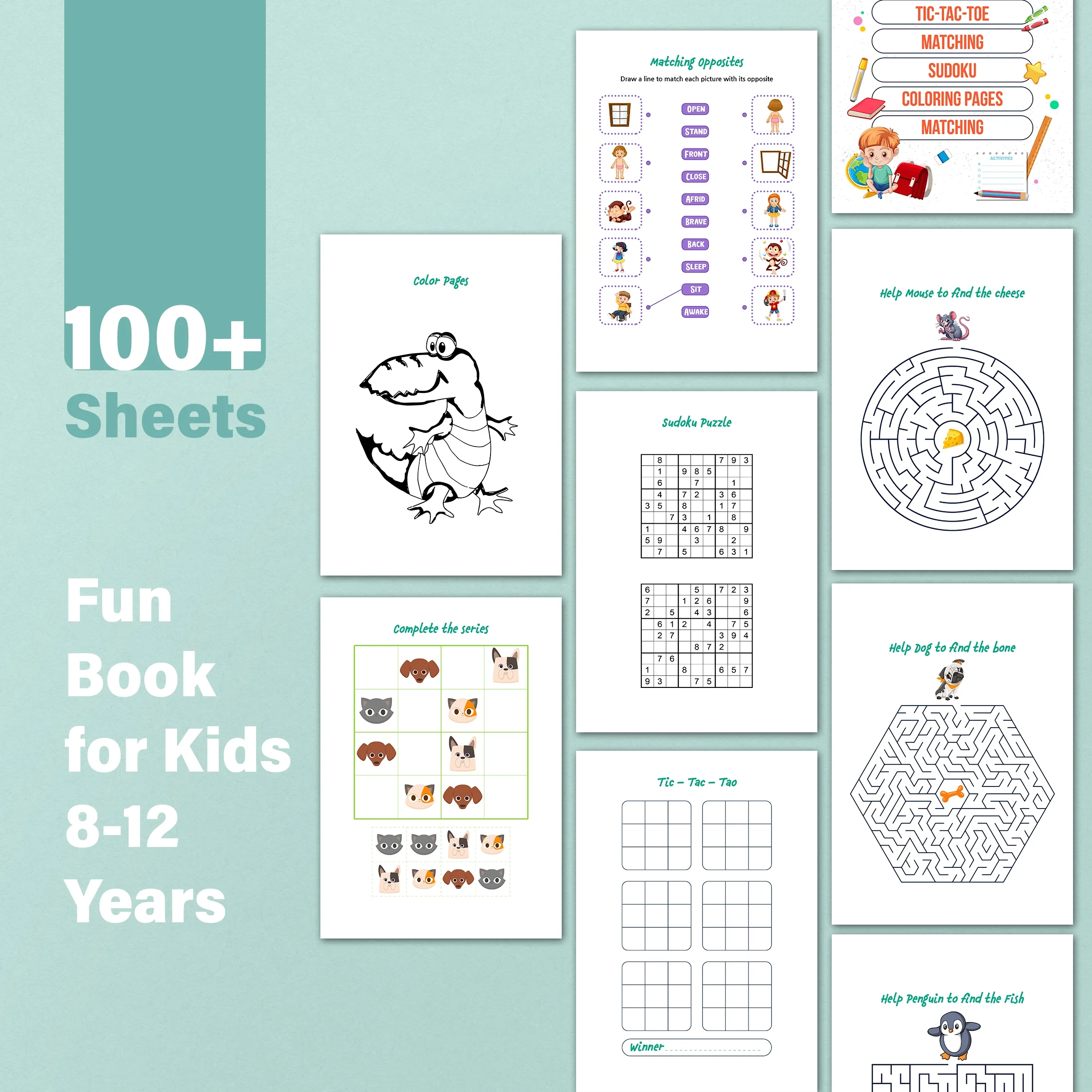 Puzzles Book Product Preview 4 .webp