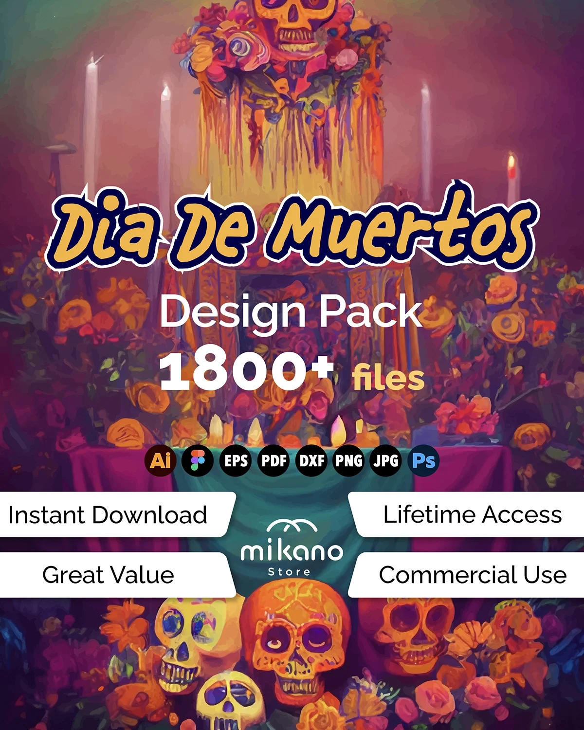 Day of the Dead Design Pack Product Cover copy.webp