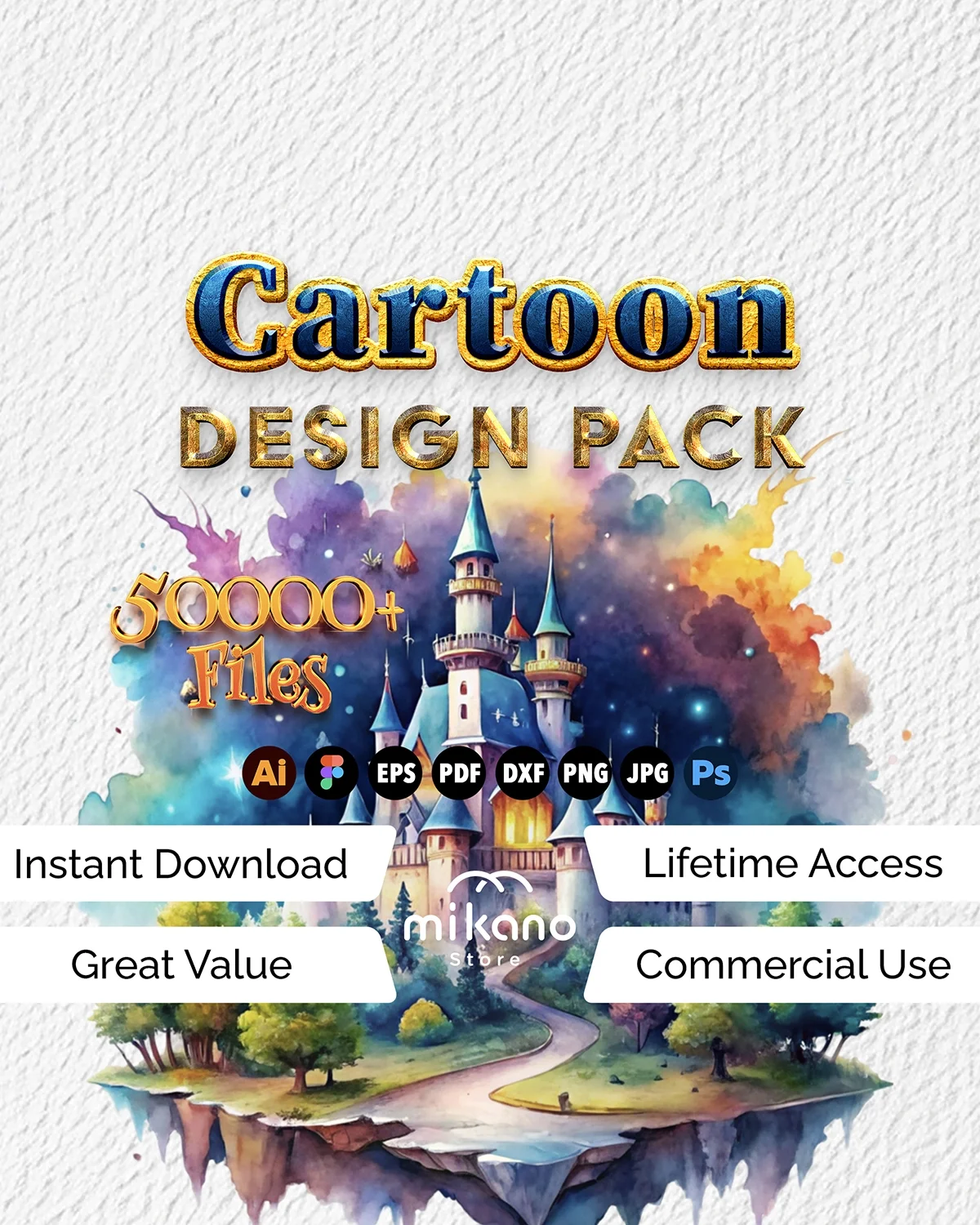 50000+ Cartoon Character SVG Bundle, Commercial Use Clipart (Digital Download)