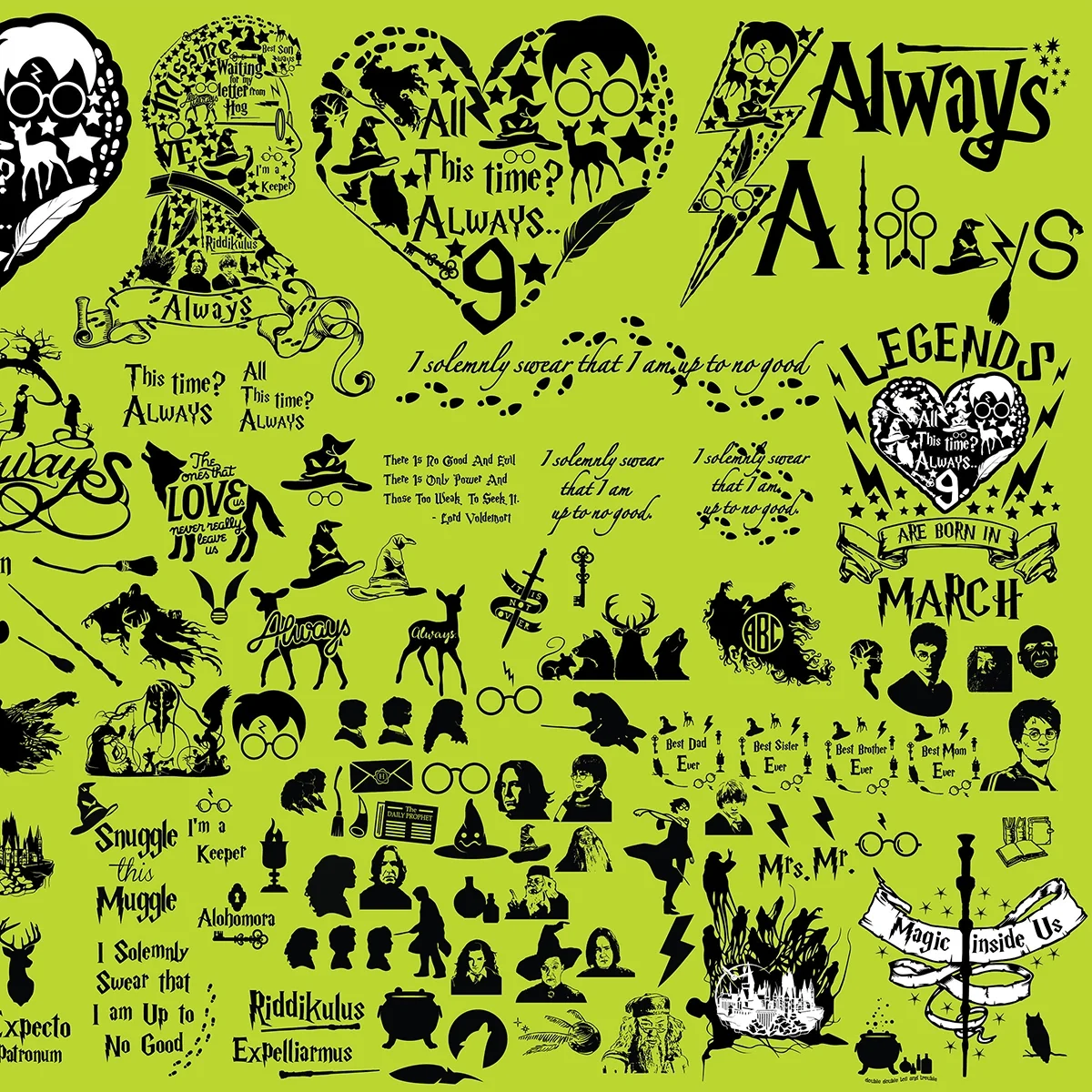 Harry Potter Design Pack Product Preview 2 .webp