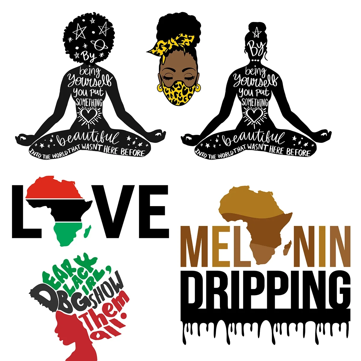 Afro Design Pack Product Preview 6 .webp