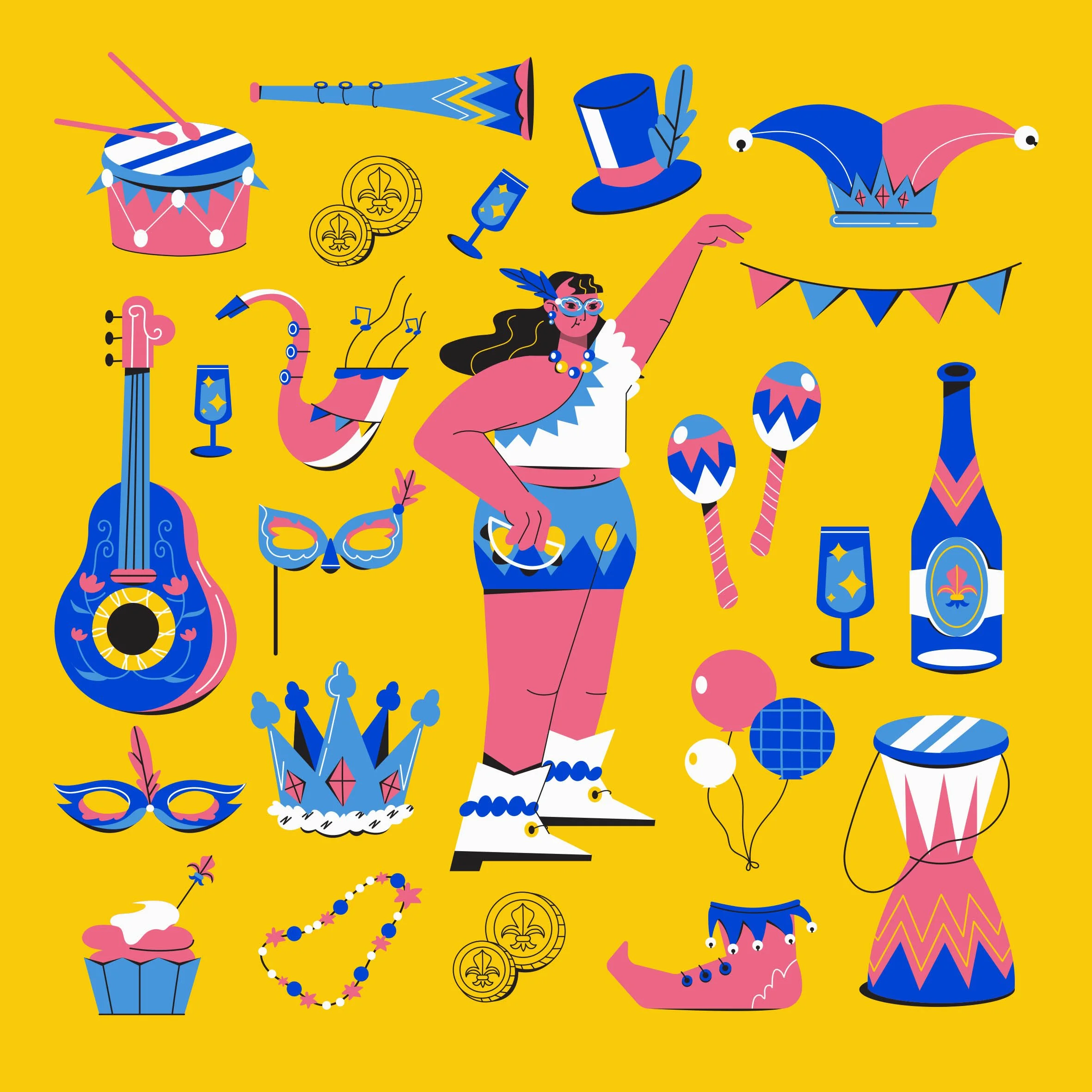 Mardi Gras Design Pack Product Preview 6.jpg