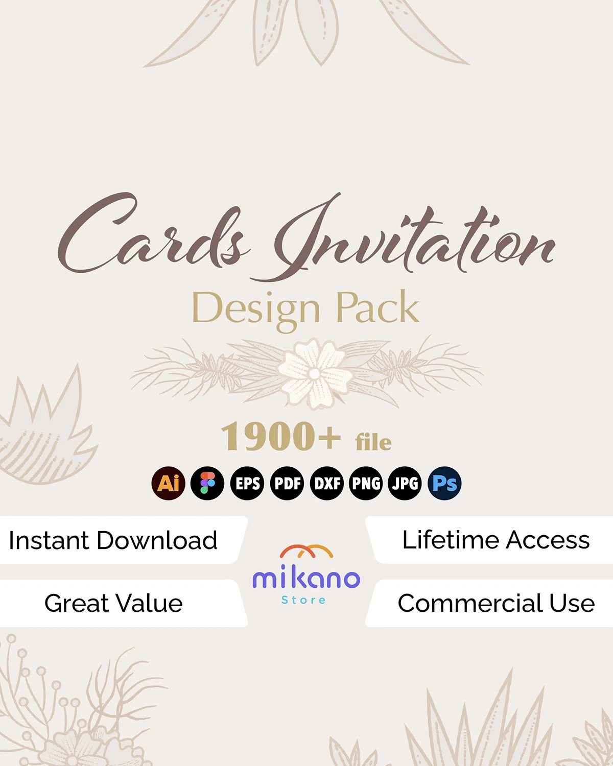 1900+ Invitation Card Templates | Wedding, Party, Event Designs (Digital Download)