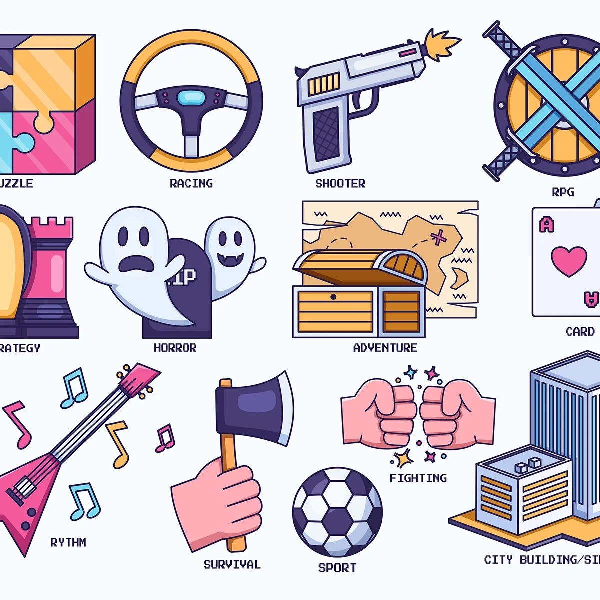 Gaming Design Pack Product Preview 3 .webp