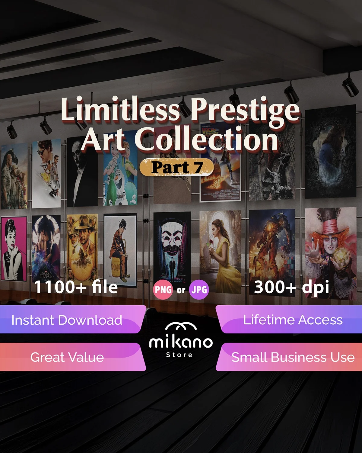 1100+ Movie Poster Art Bundle Printable Cinema Character Wall Decor JPG PNG Download High Resolution Pop Culture Collection Part 7