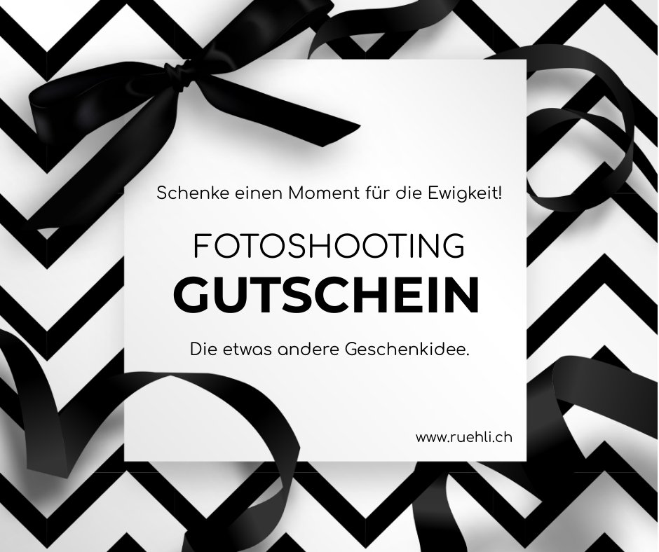 Gutschein für ein Fotoshooting