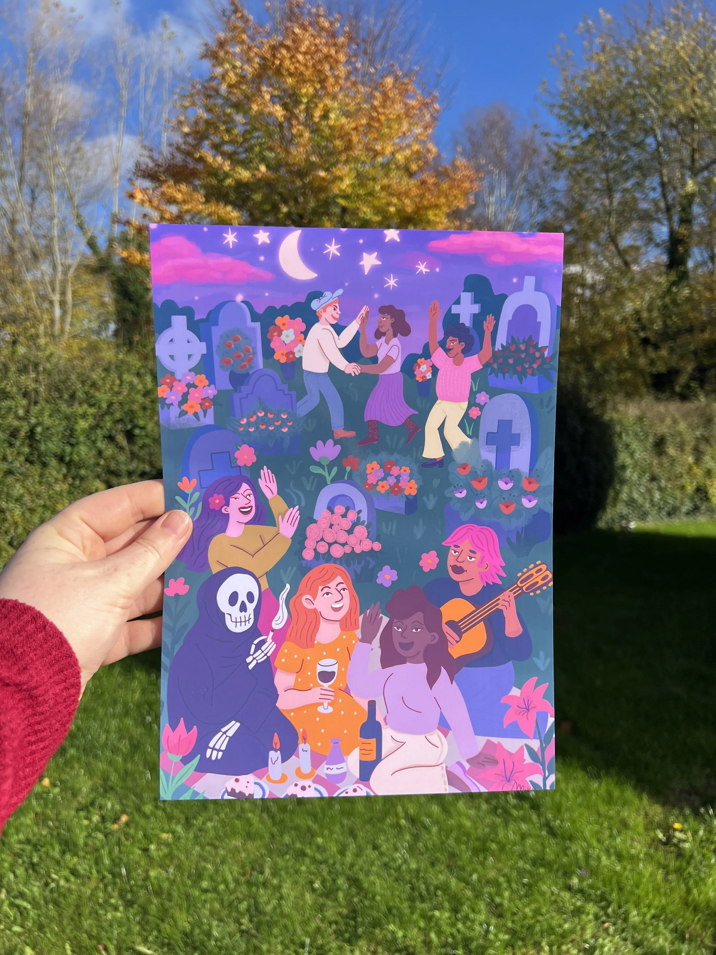 Print 💜 La Fête au Cimetière