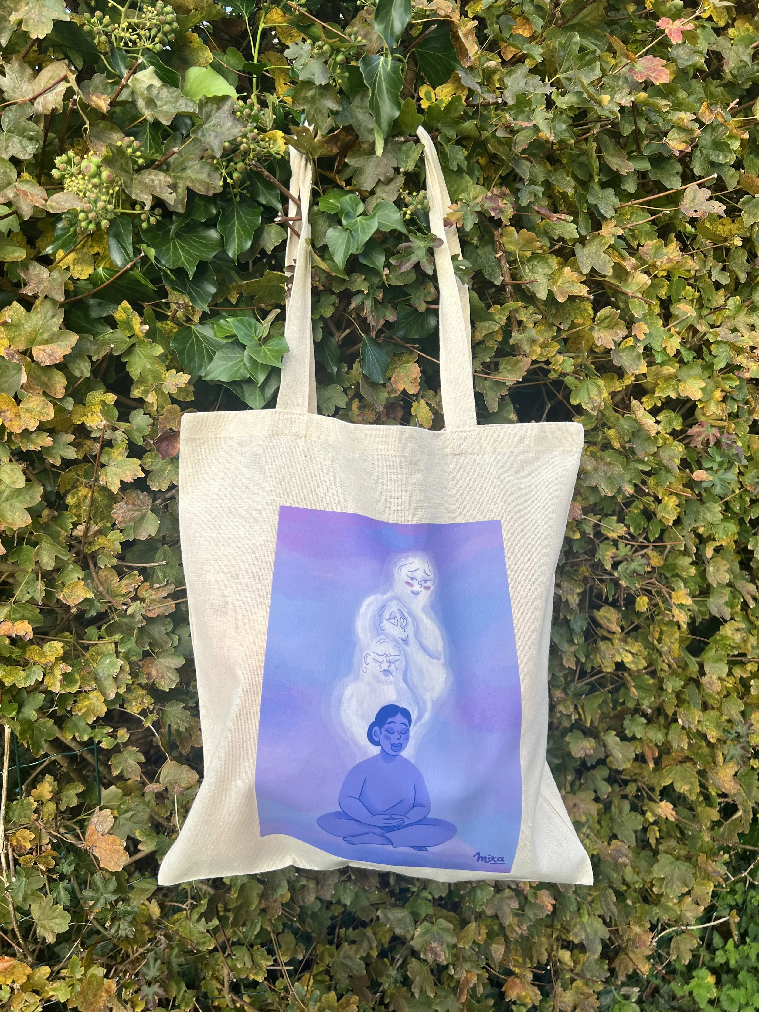💜 Tote Bag – La Méditante