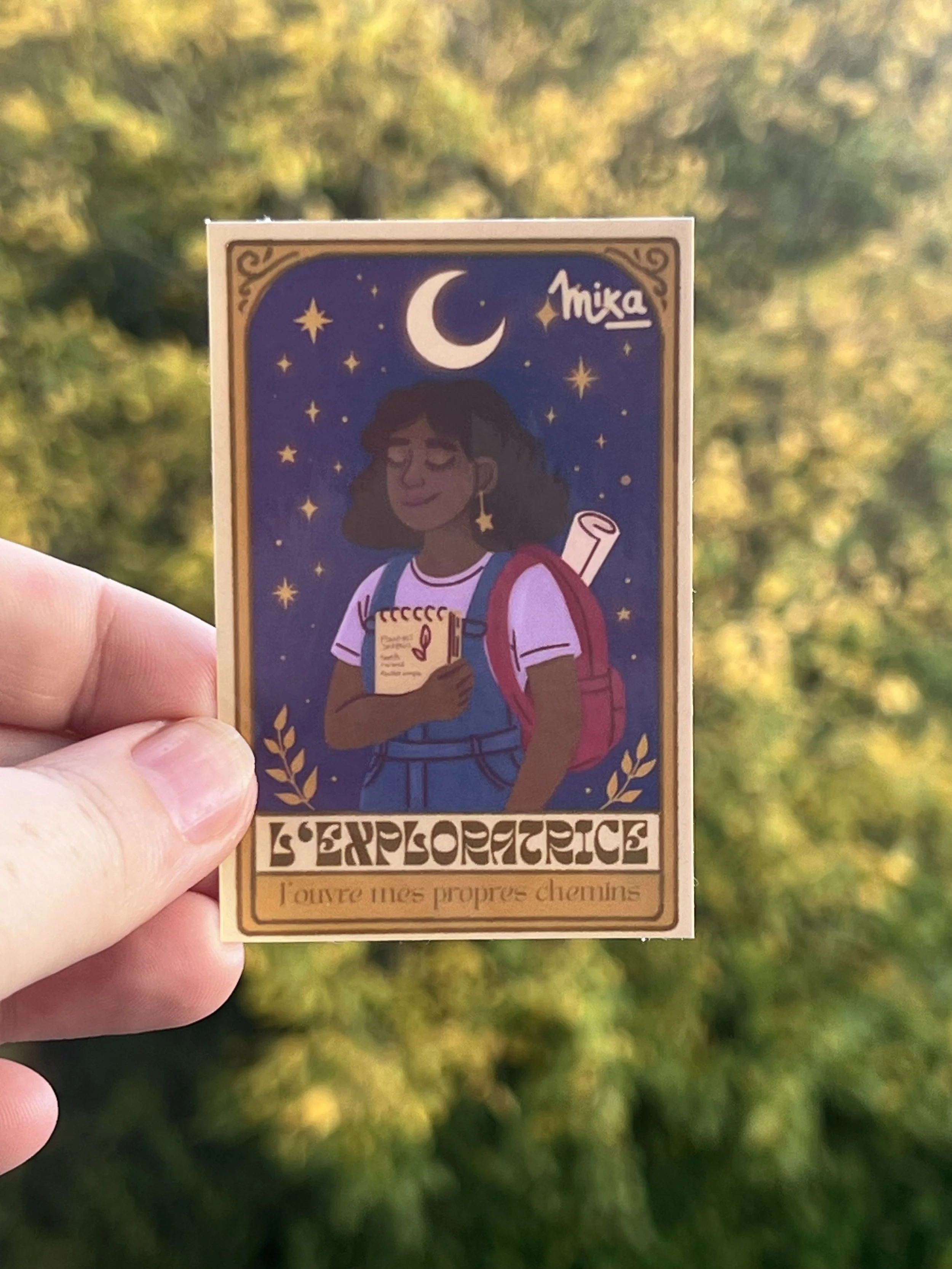 Stickers   🌙 L’Exploratrice