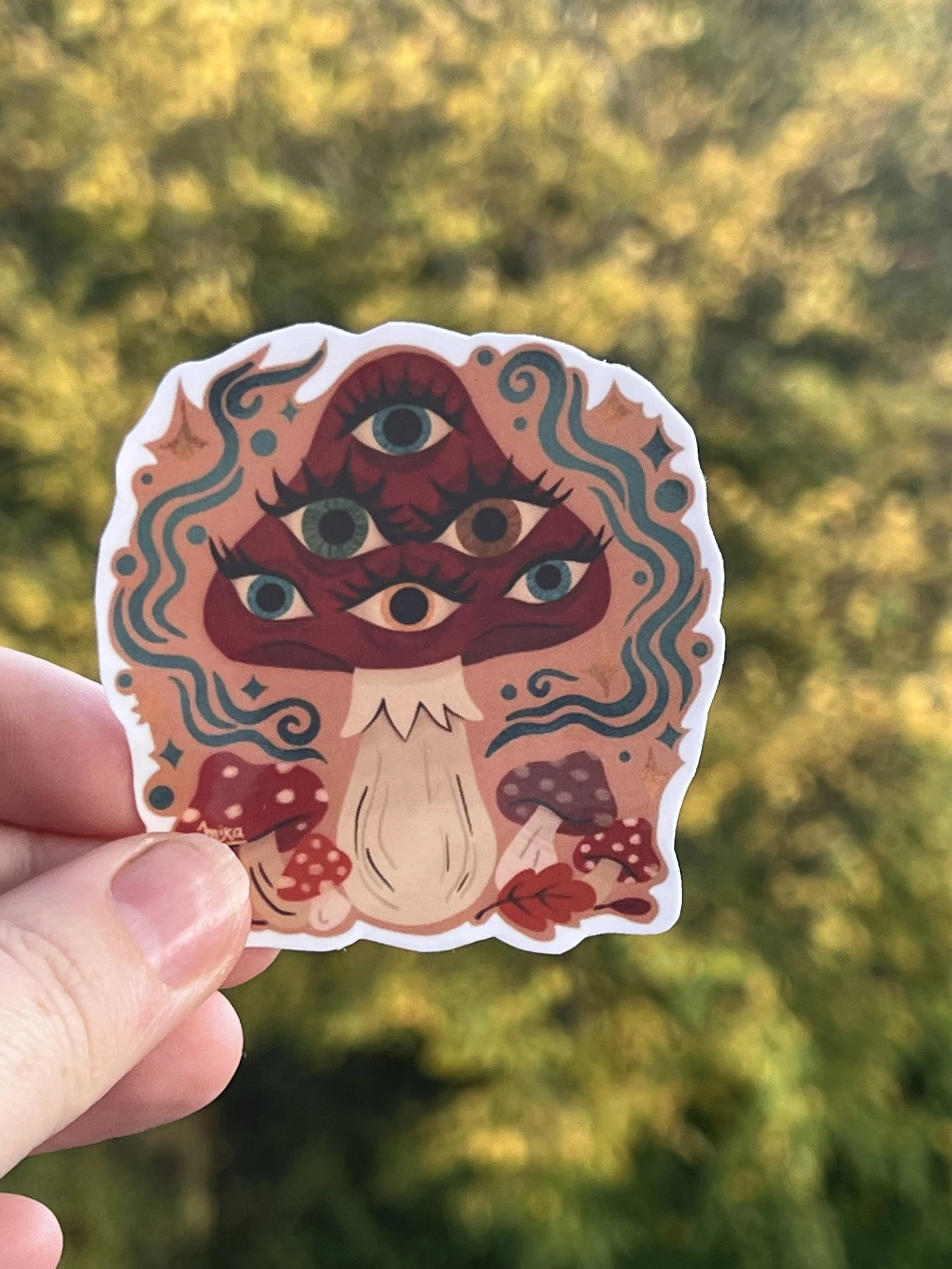 Stickers - 🍄 Le Champignon mystique